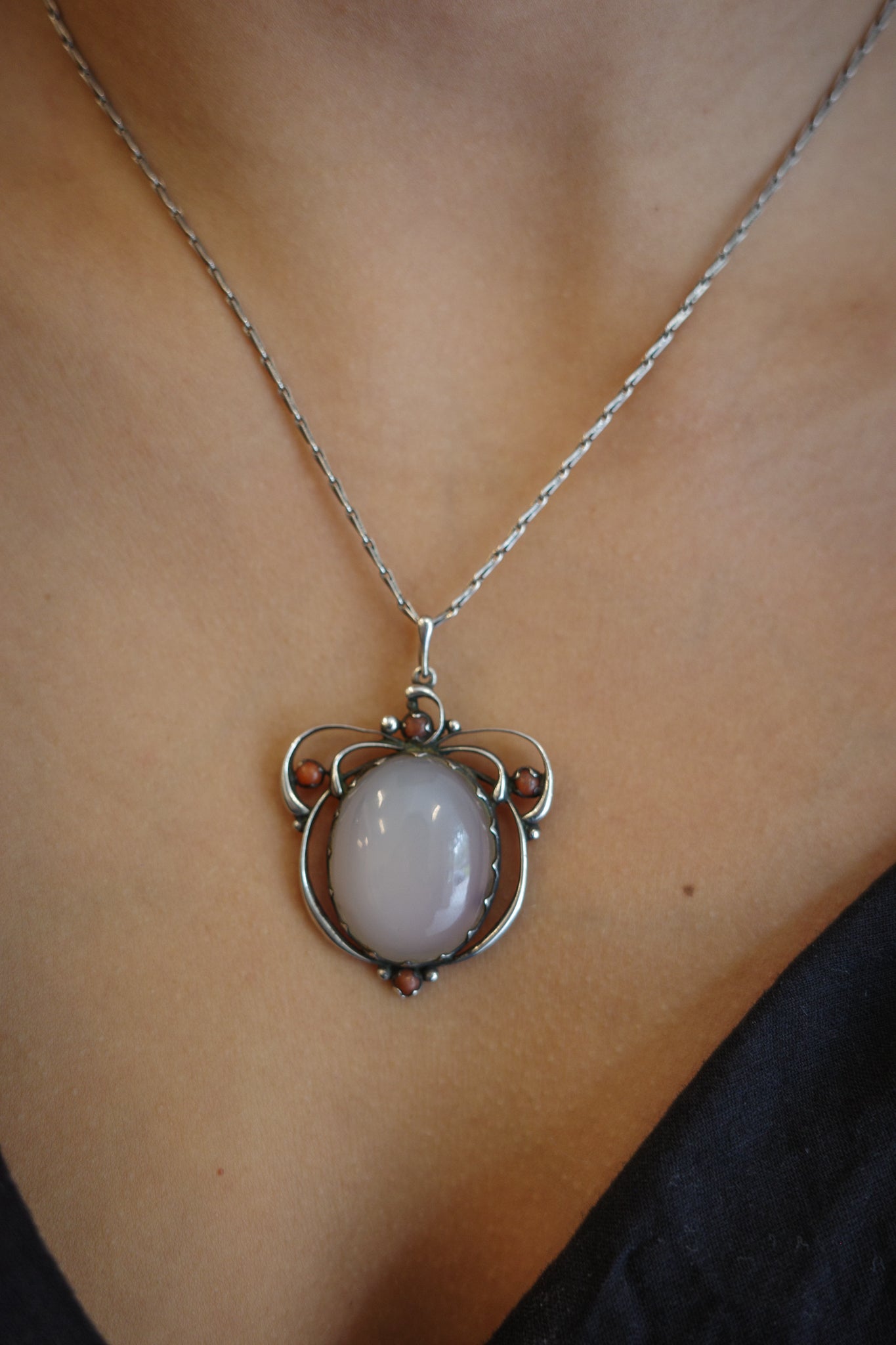 Art Nouveau necklace