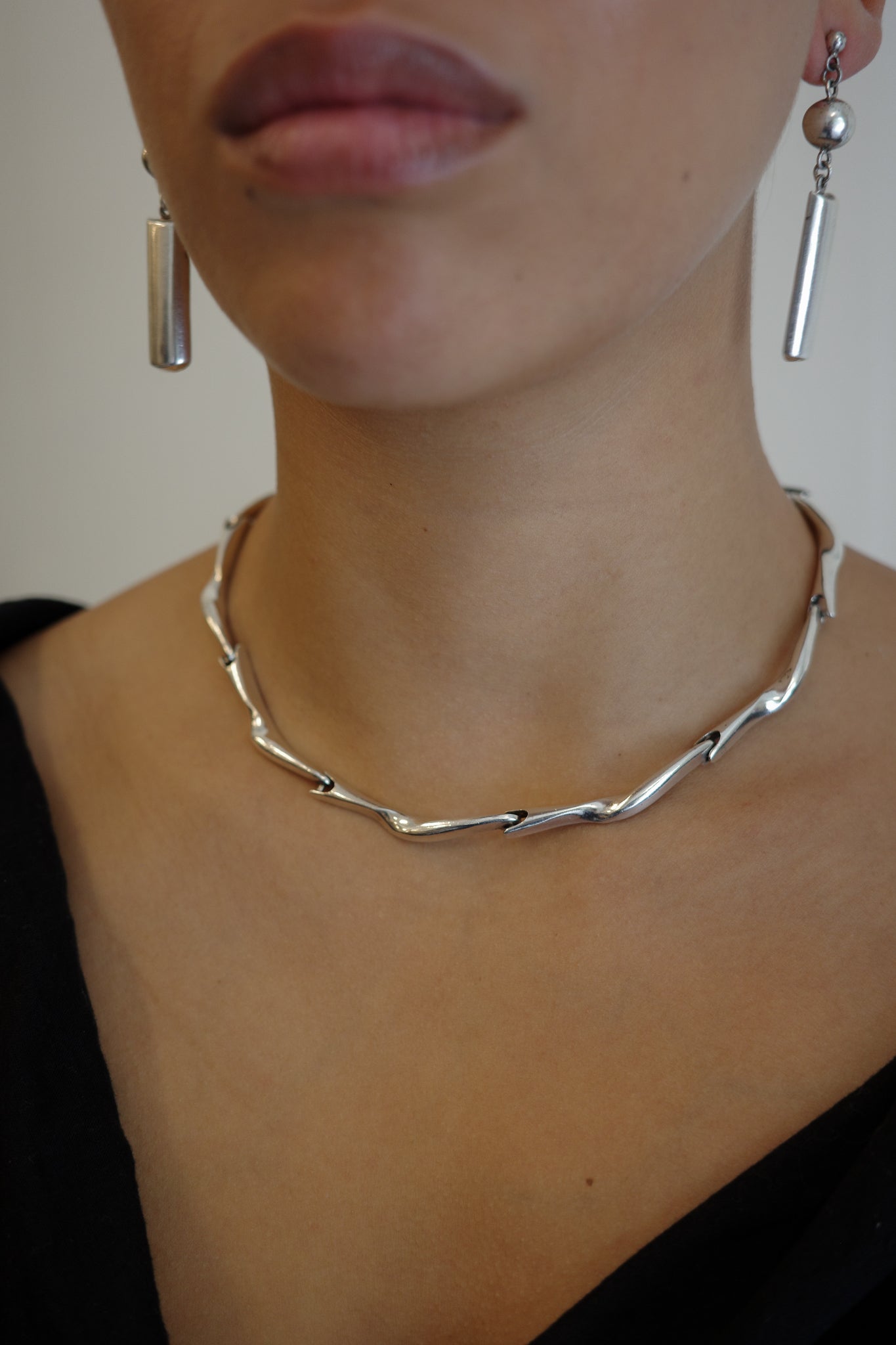 Reversible wave link chain