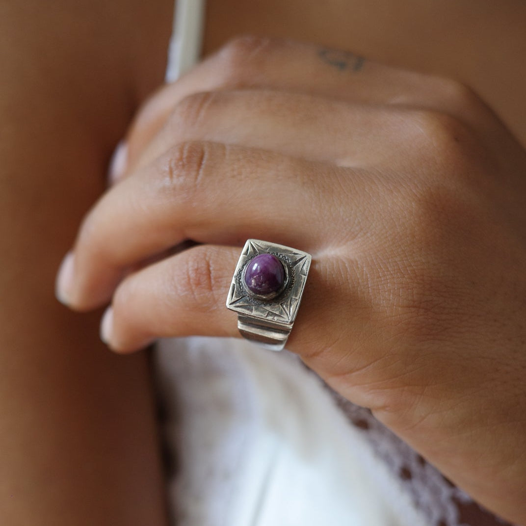 Pakistani Star Ruby ring