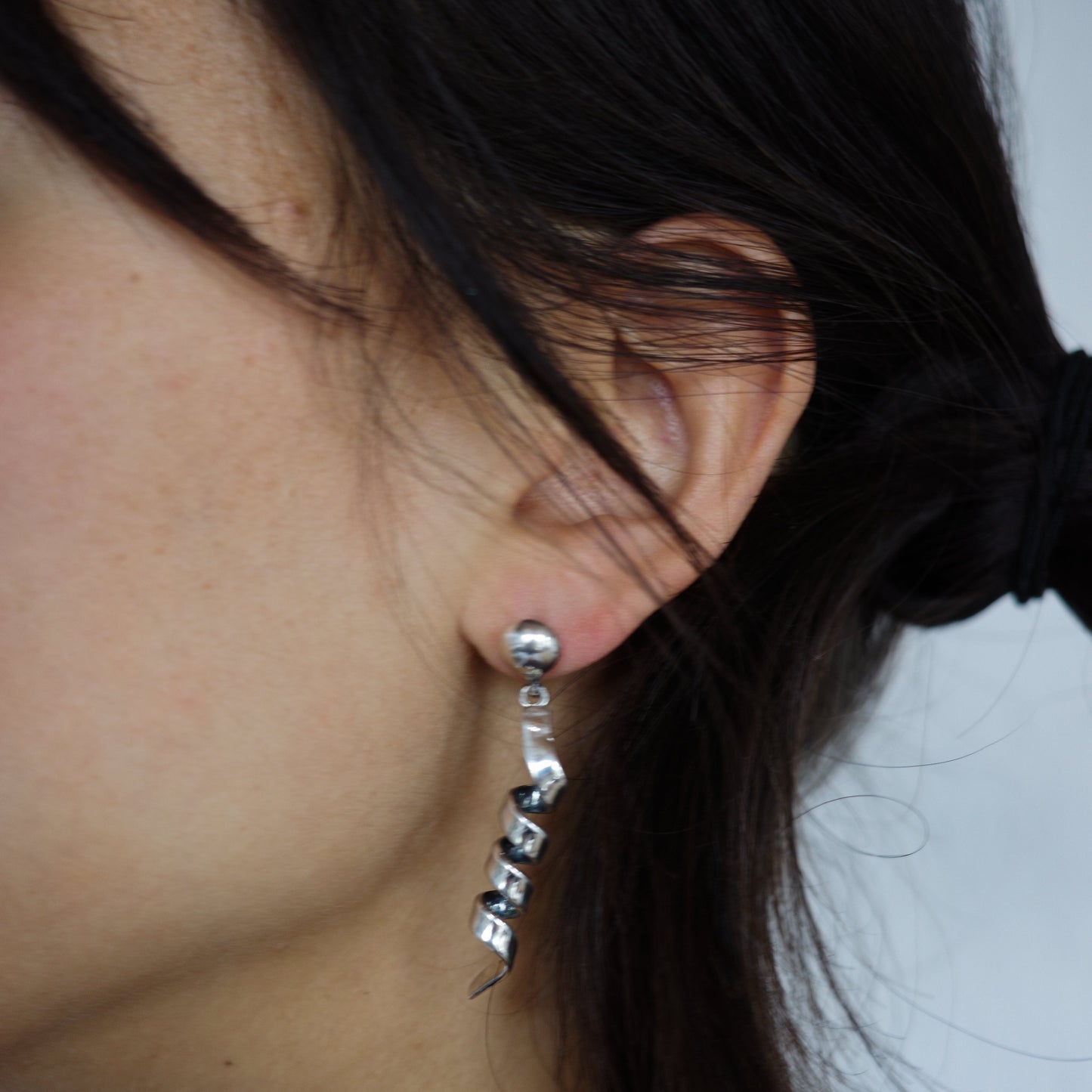 Spiral Mid Century Earrings