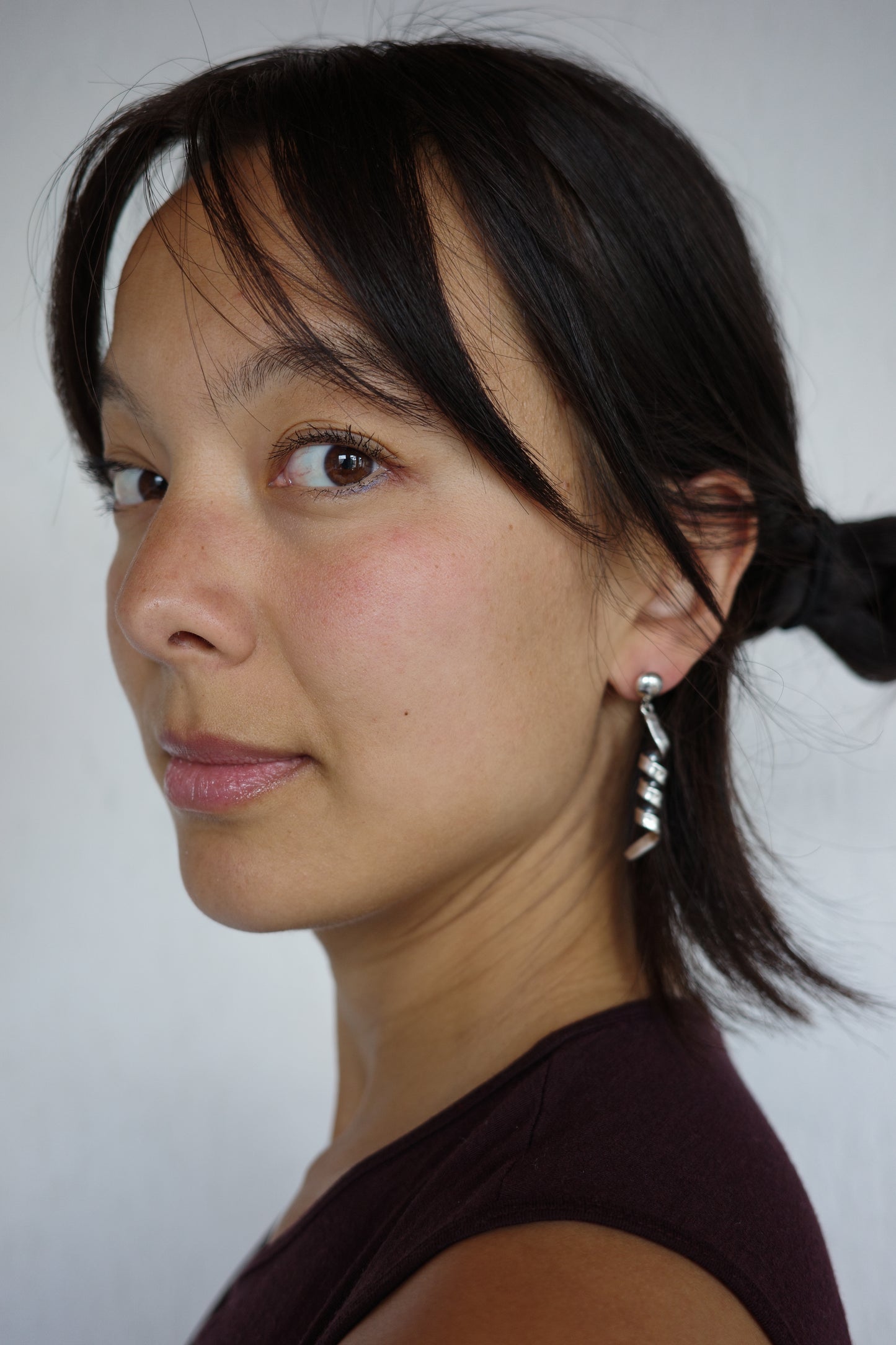 Spiral Mid Century Earrings