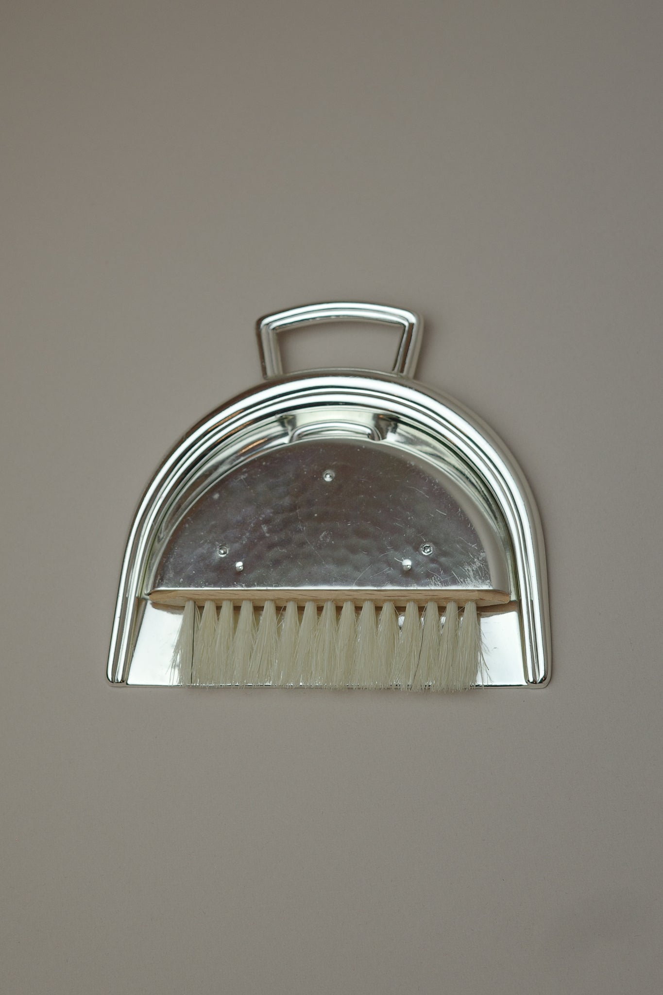 Vintage mini crumb brush set