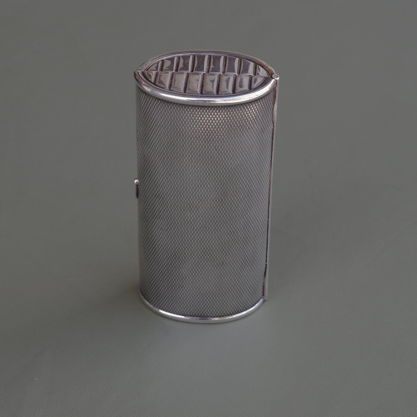 Danish silver cigarette case