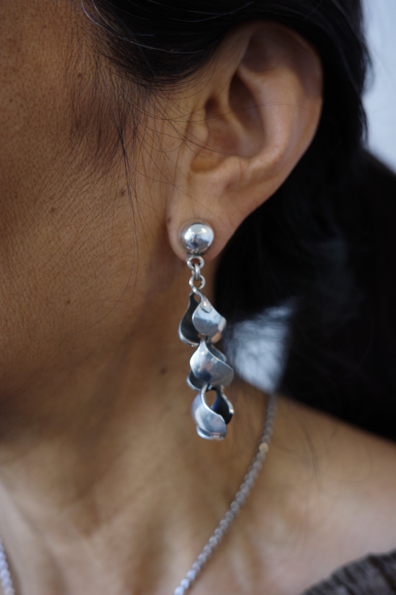 Rare Mexican dangle earrings