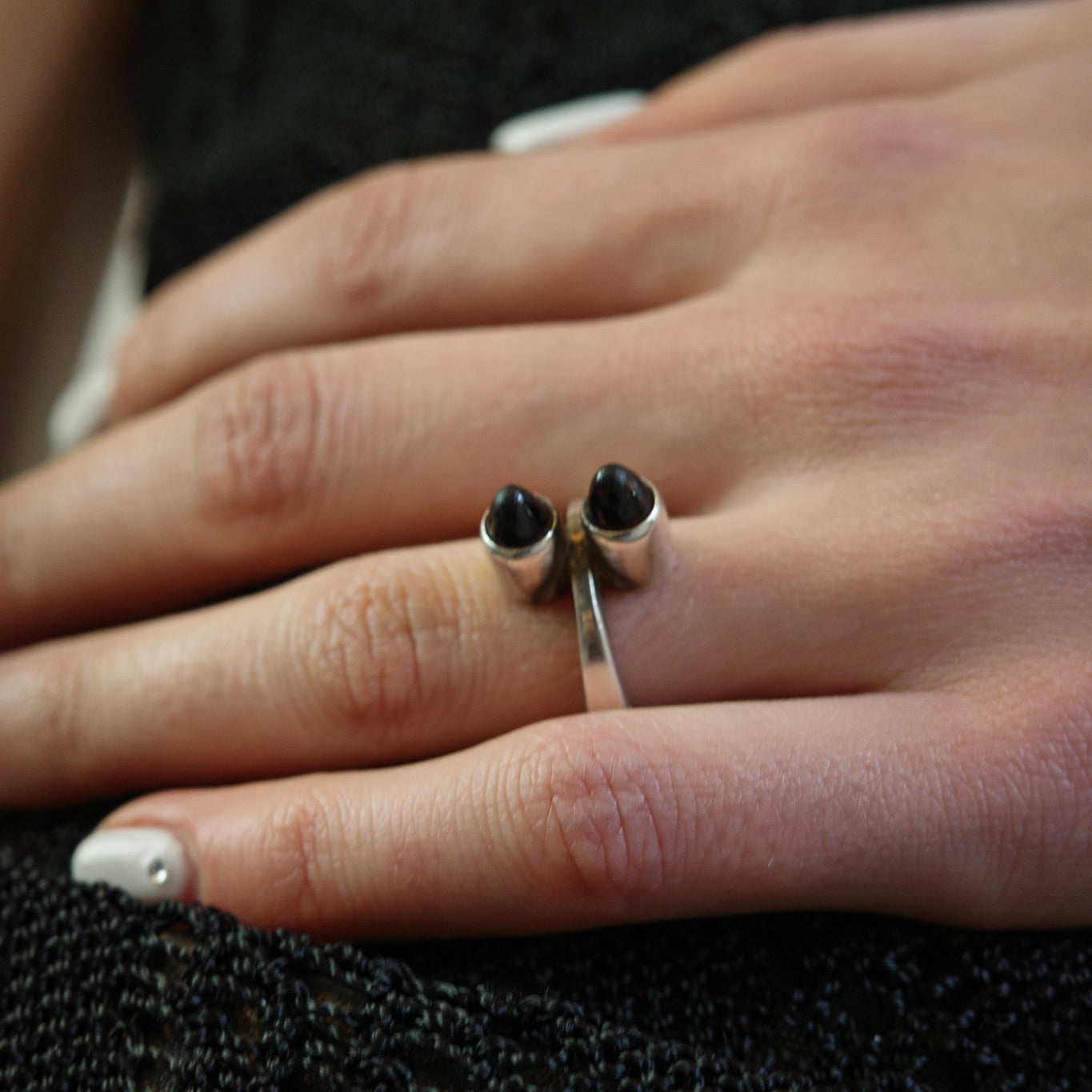 Elis Kauppi Finland Modernist silver ring