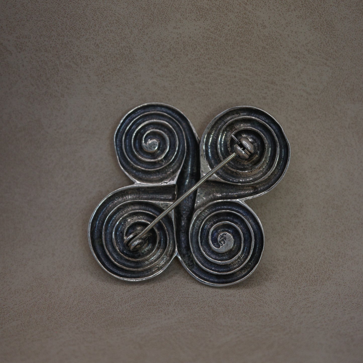 handcrafted sun brooche