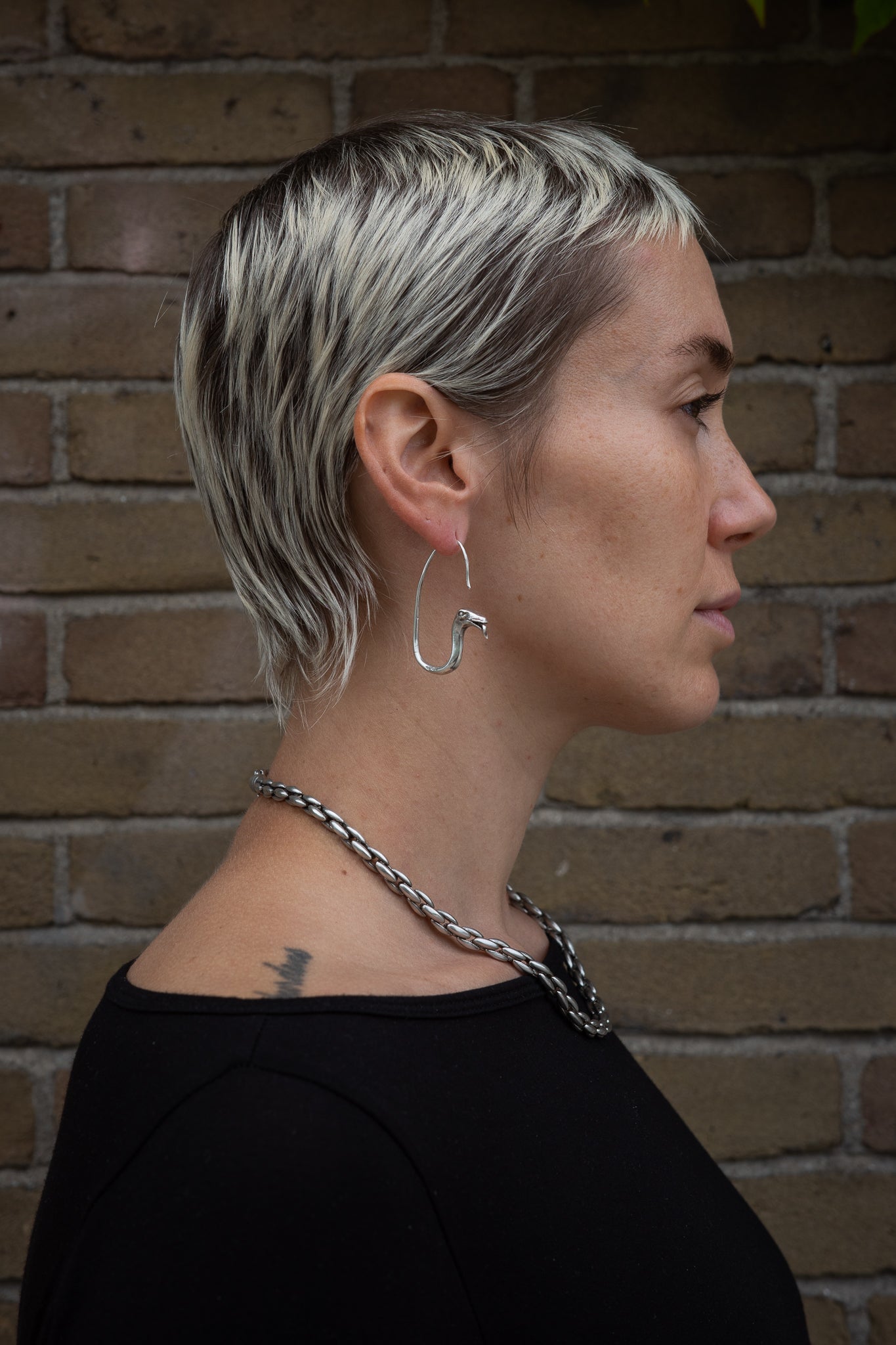 snake studio crafted earrings