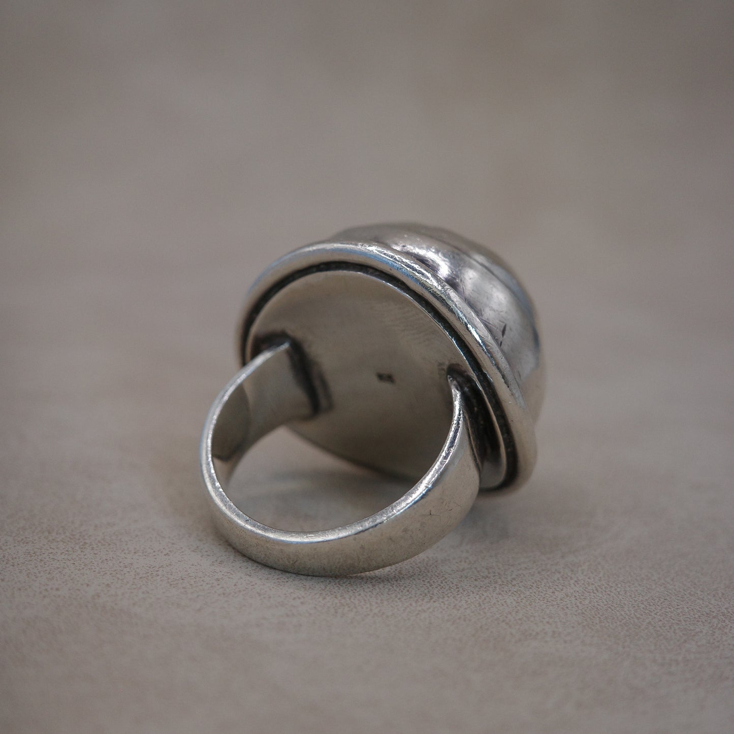 Statement sterling dome ring