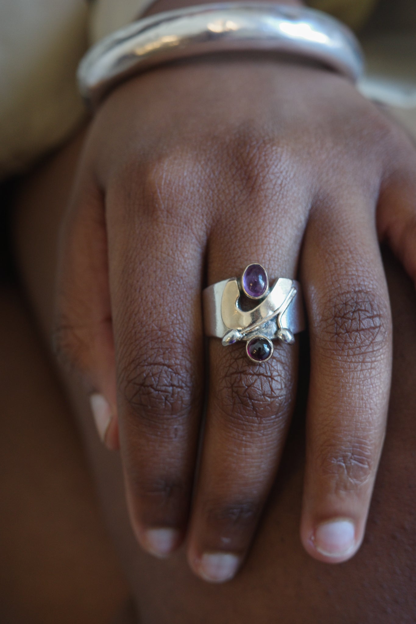 Antique abstract ring