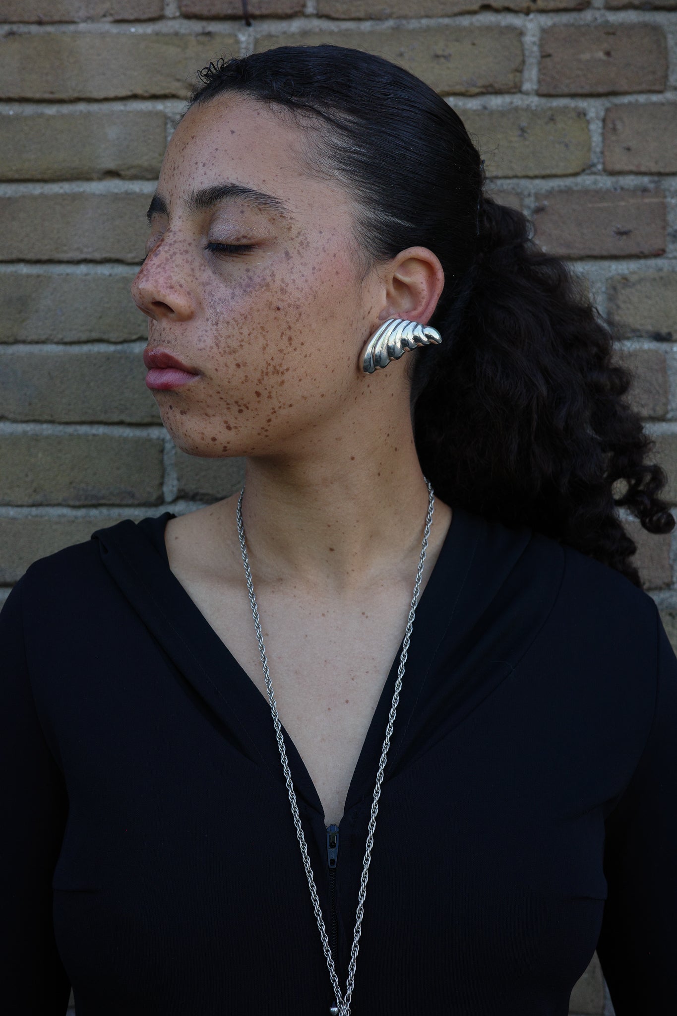 Mexican wing earrings