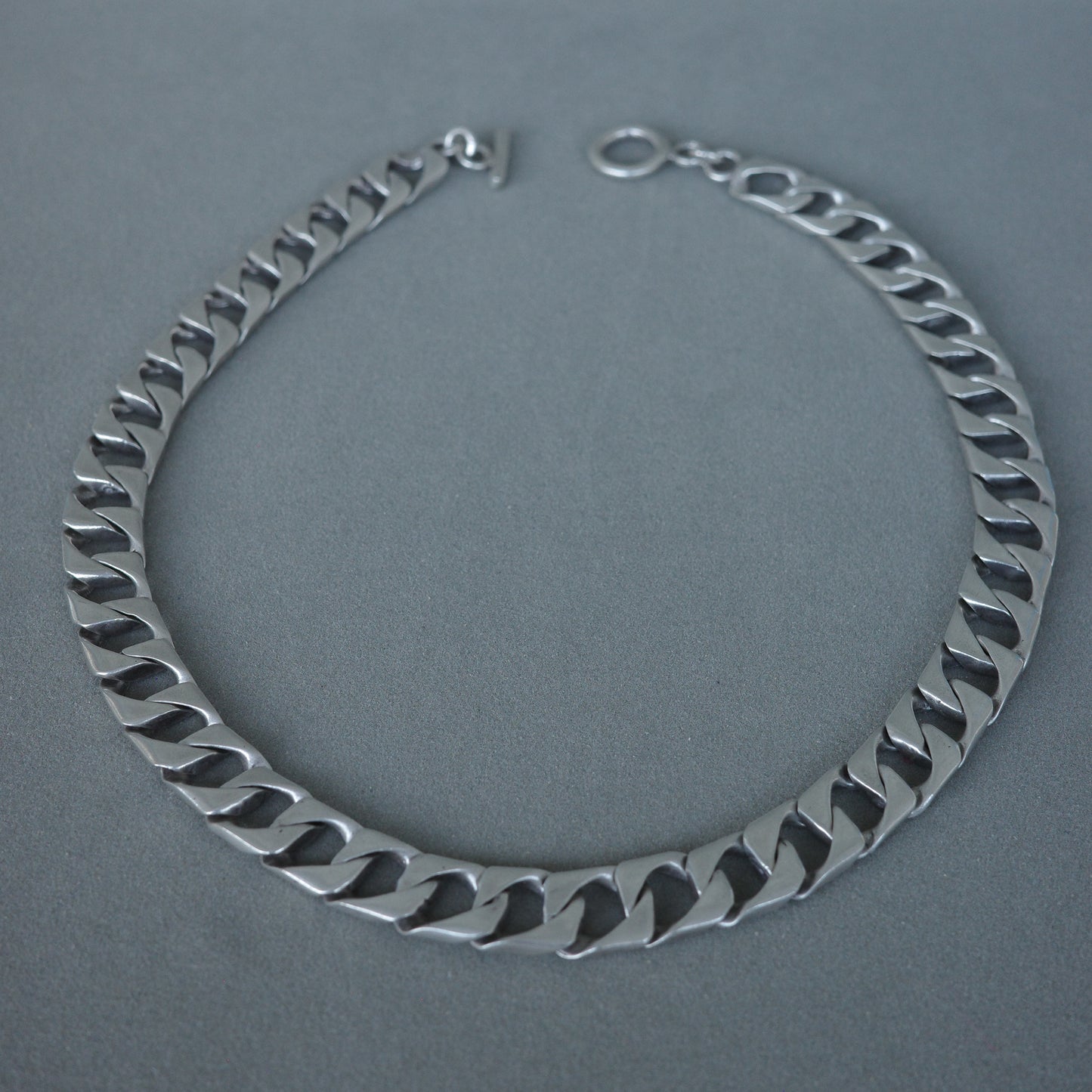 Huge square curb link chain