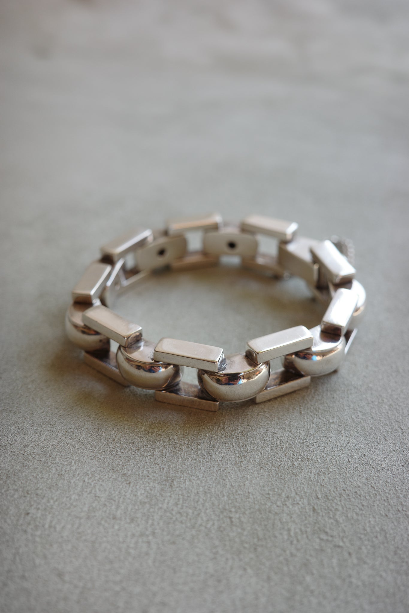 Geometric Heavy Weight Bracelet
