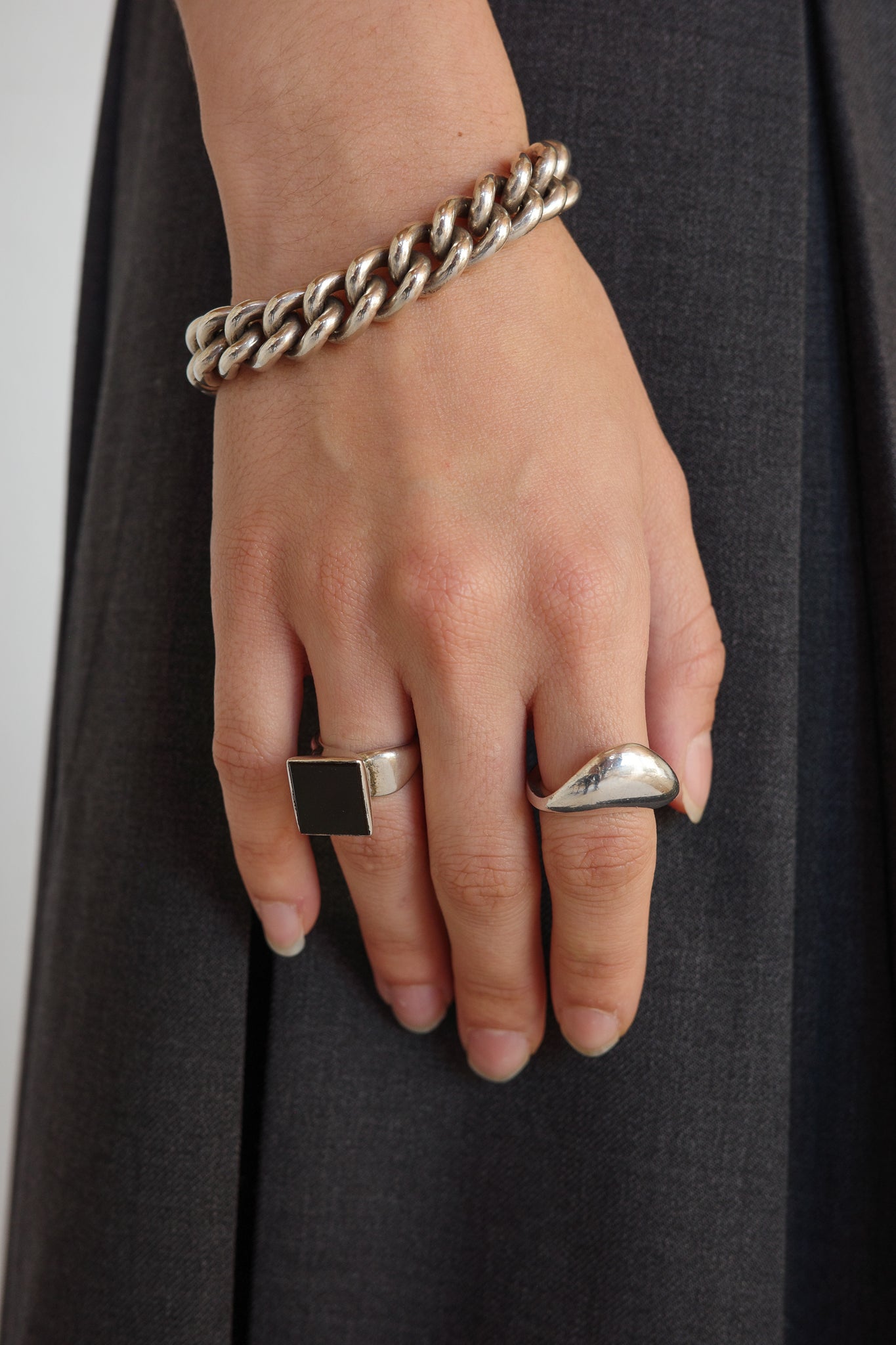 Sculputral 1960s ring