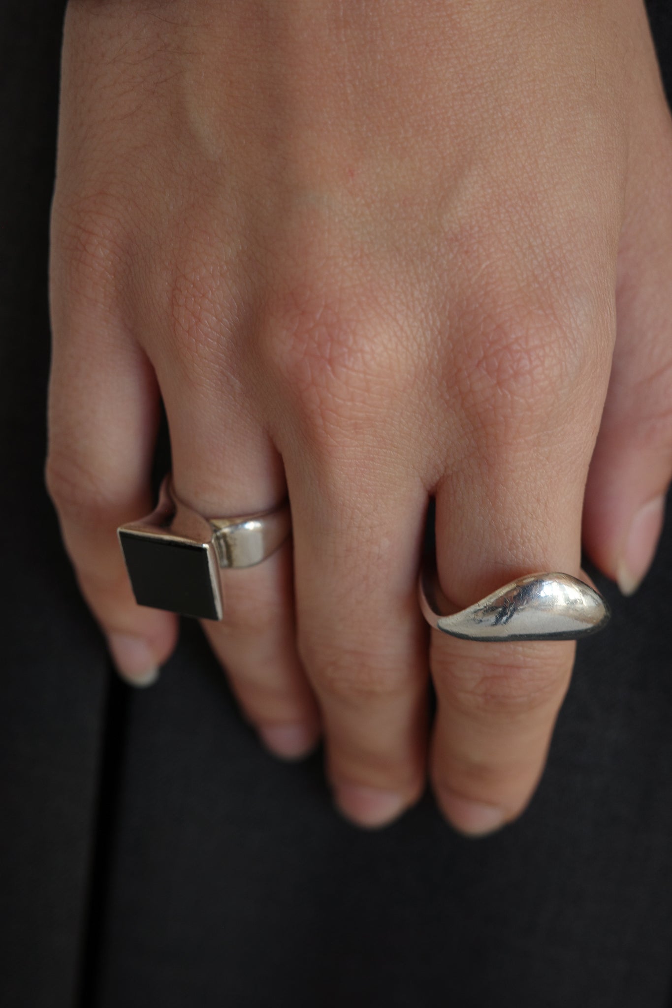 Sculputral 1960s ring
