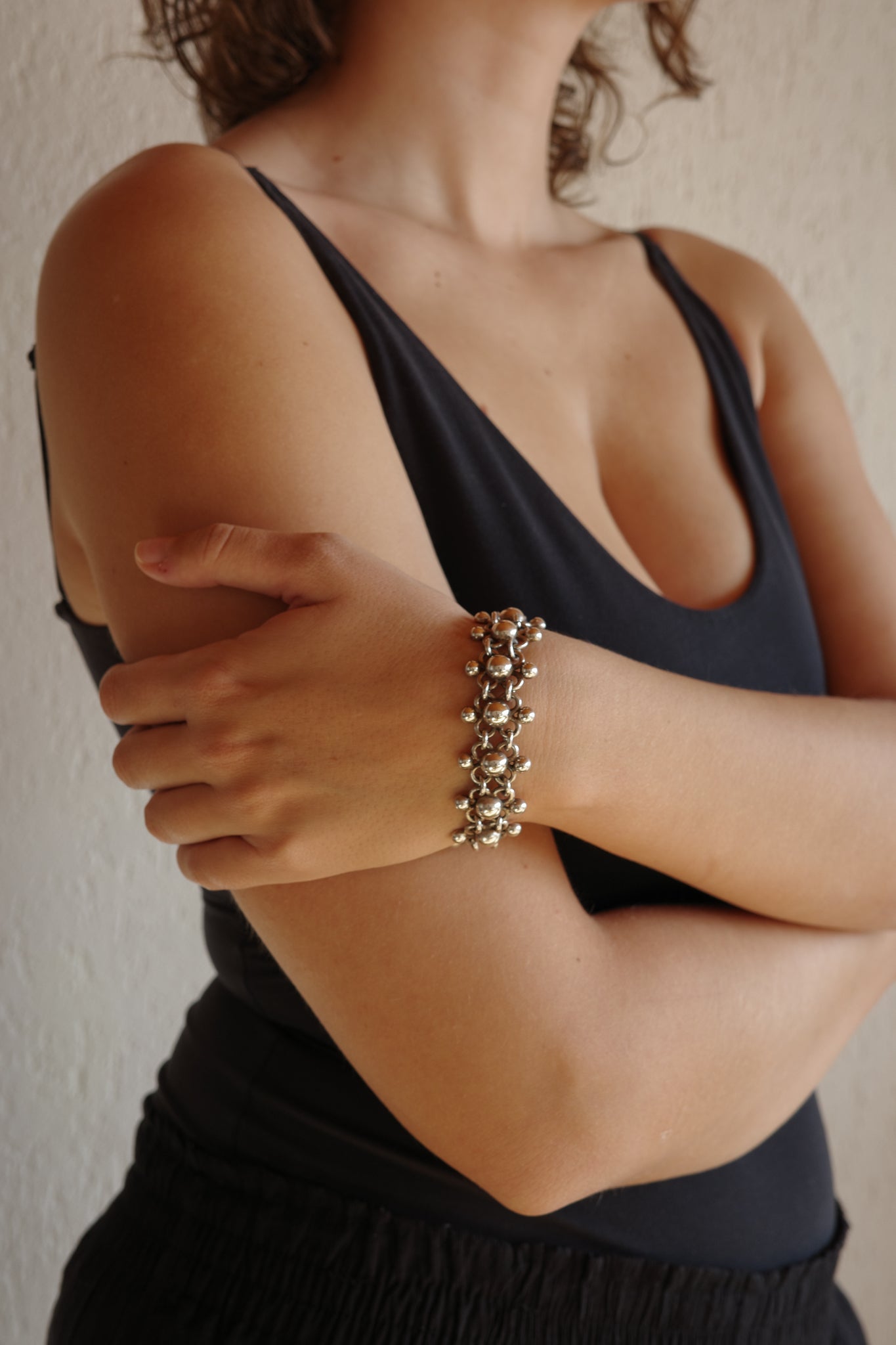 Taxco free shape link bracelet