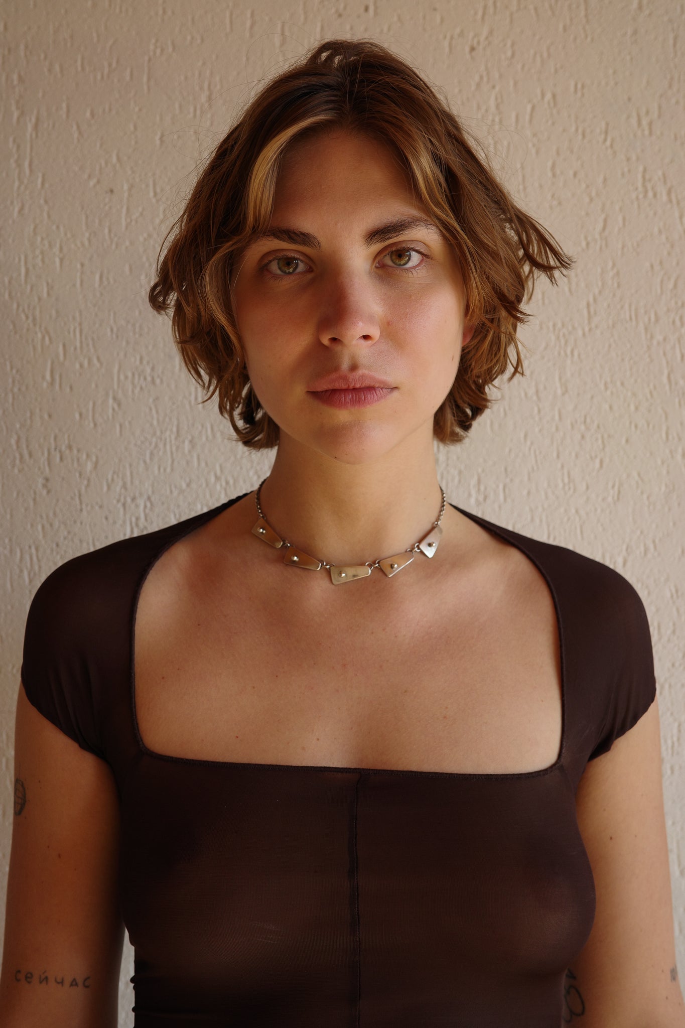 Mid-Centry sterling choker