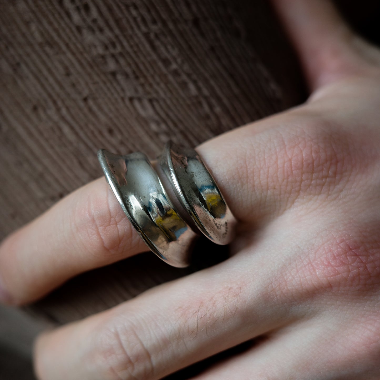 spiral statment piece