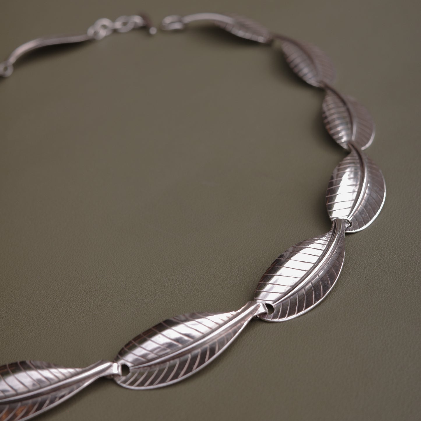 Herman Siersbøl 1960's Leaf Necklace