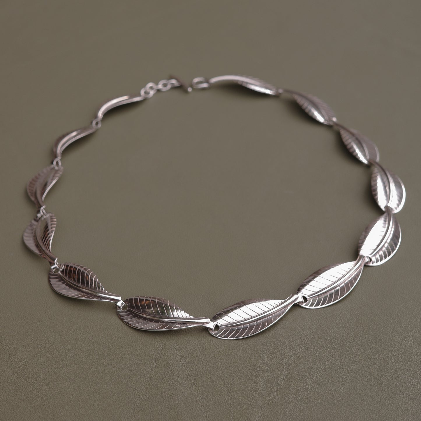 Herman Siersbøl 1960's Leaf Necklace