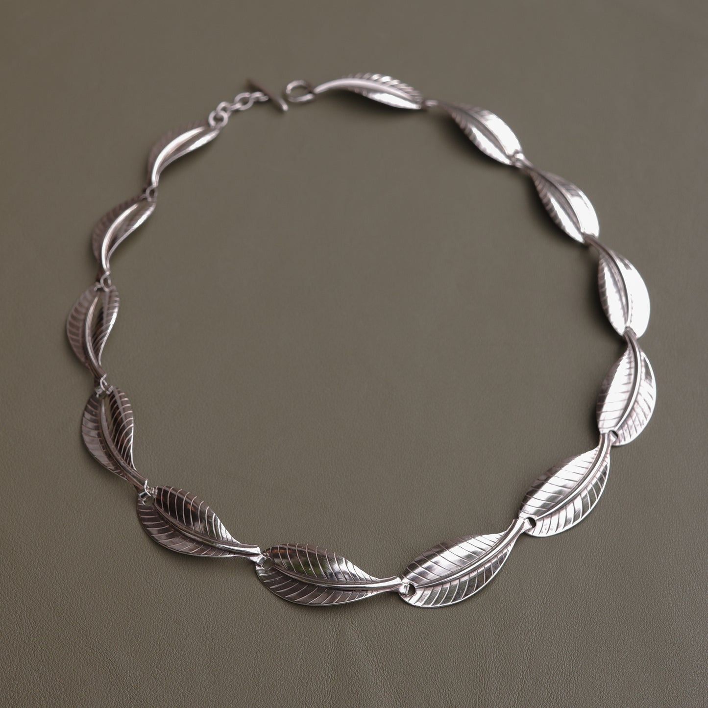 Herman Siersbøl 1960's Leaf Necklace