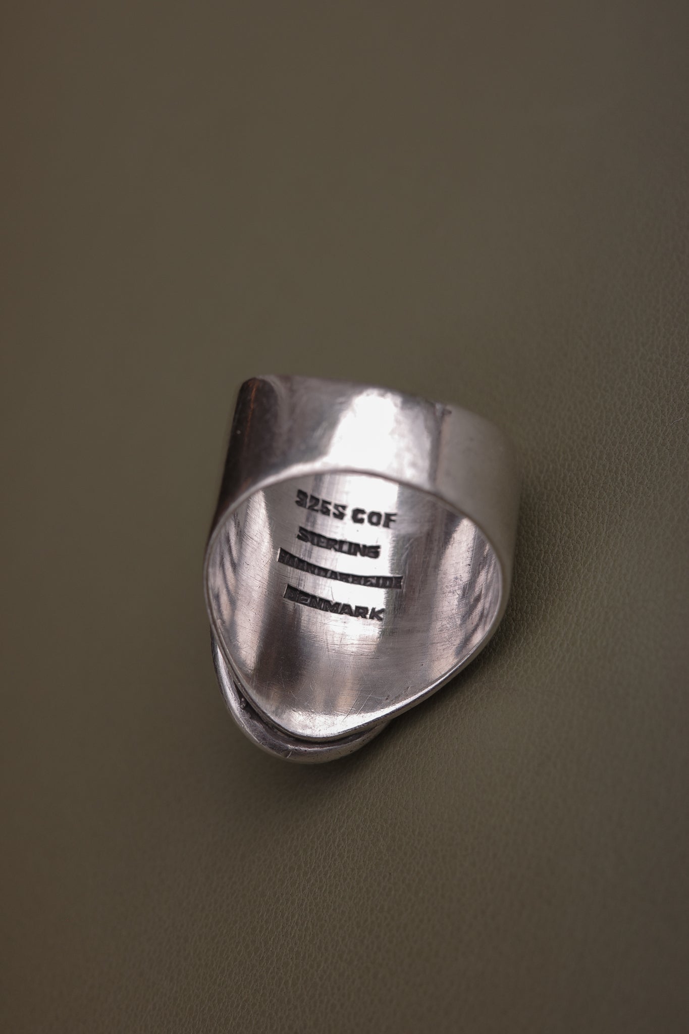 Mid Century ring by Carl Ove Frydensberg