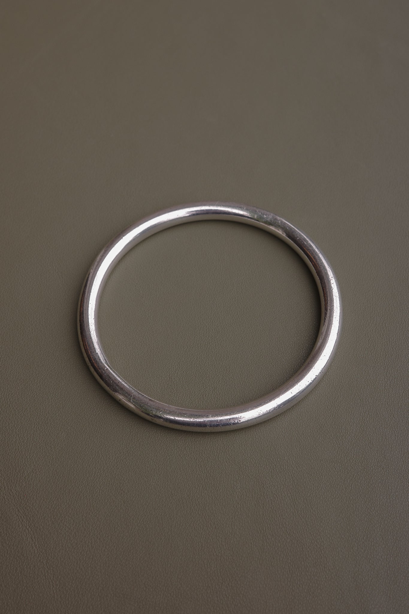 The Perfect Round Solid Sterling Bangle