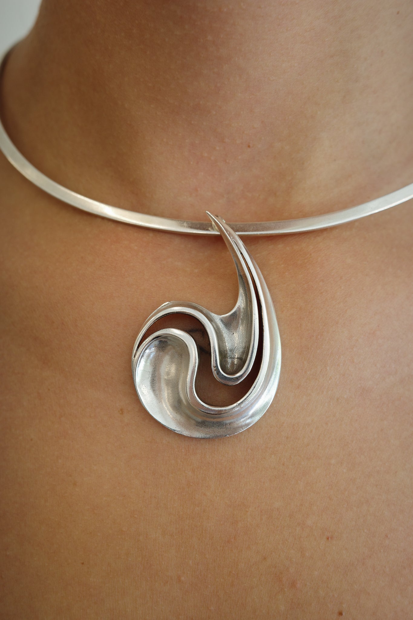 1970s Modernist Pendant