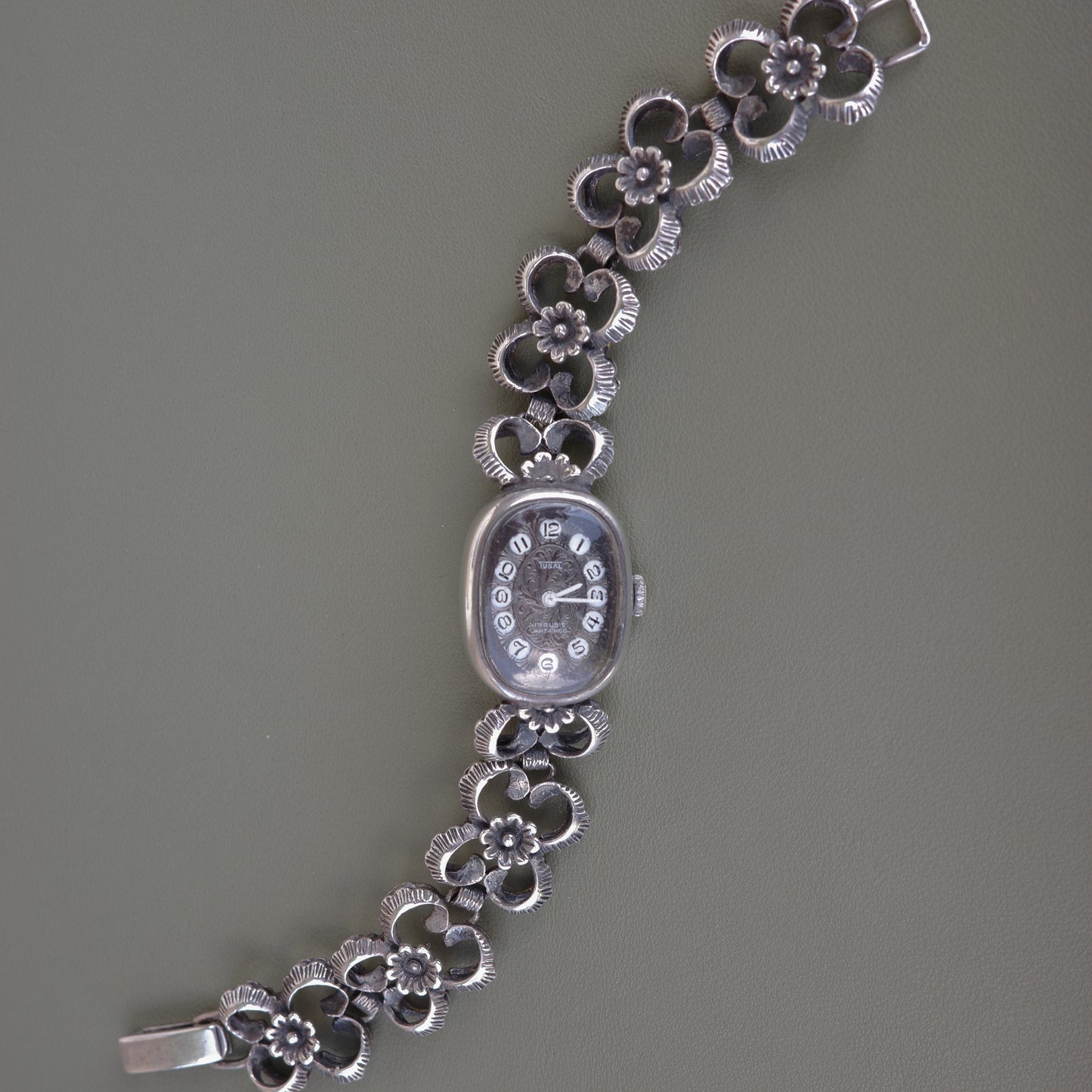 1950s Tusal Floral Watch