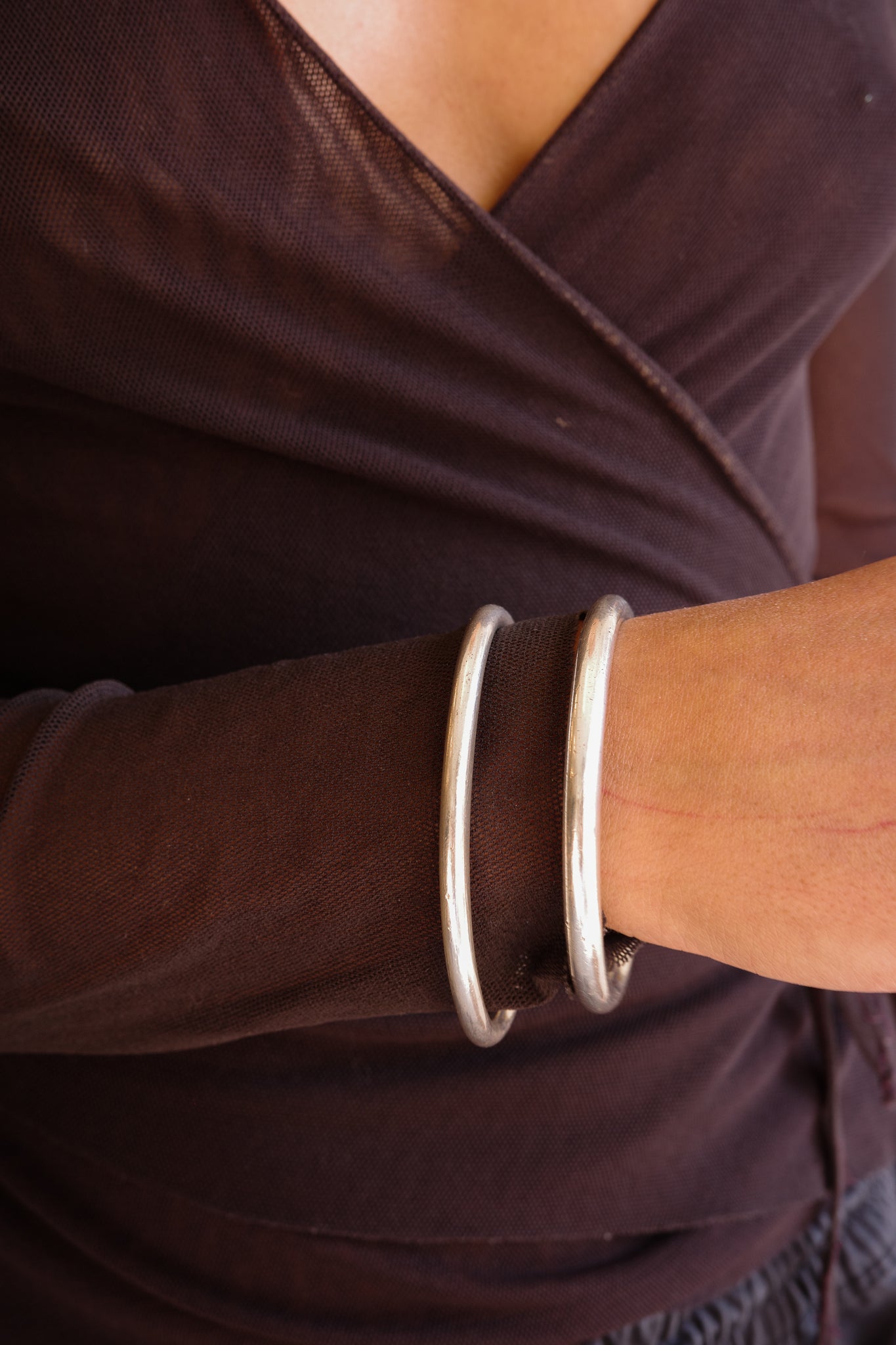 The Perfect Round Solid Sterling Bangle