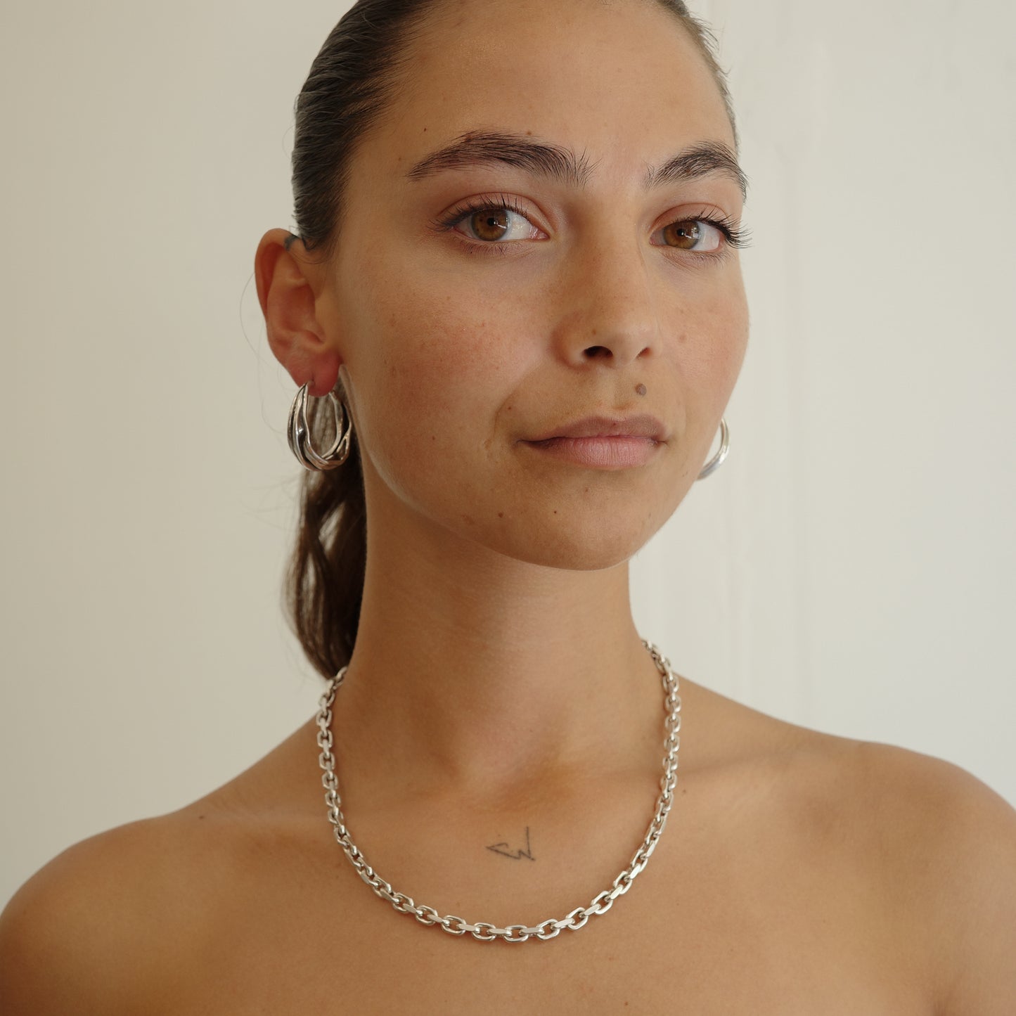 Spiga Link Antique Necklace