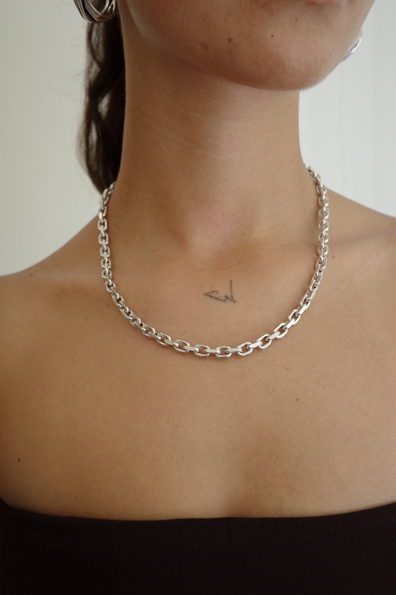 Spiga Link Antique Necklace