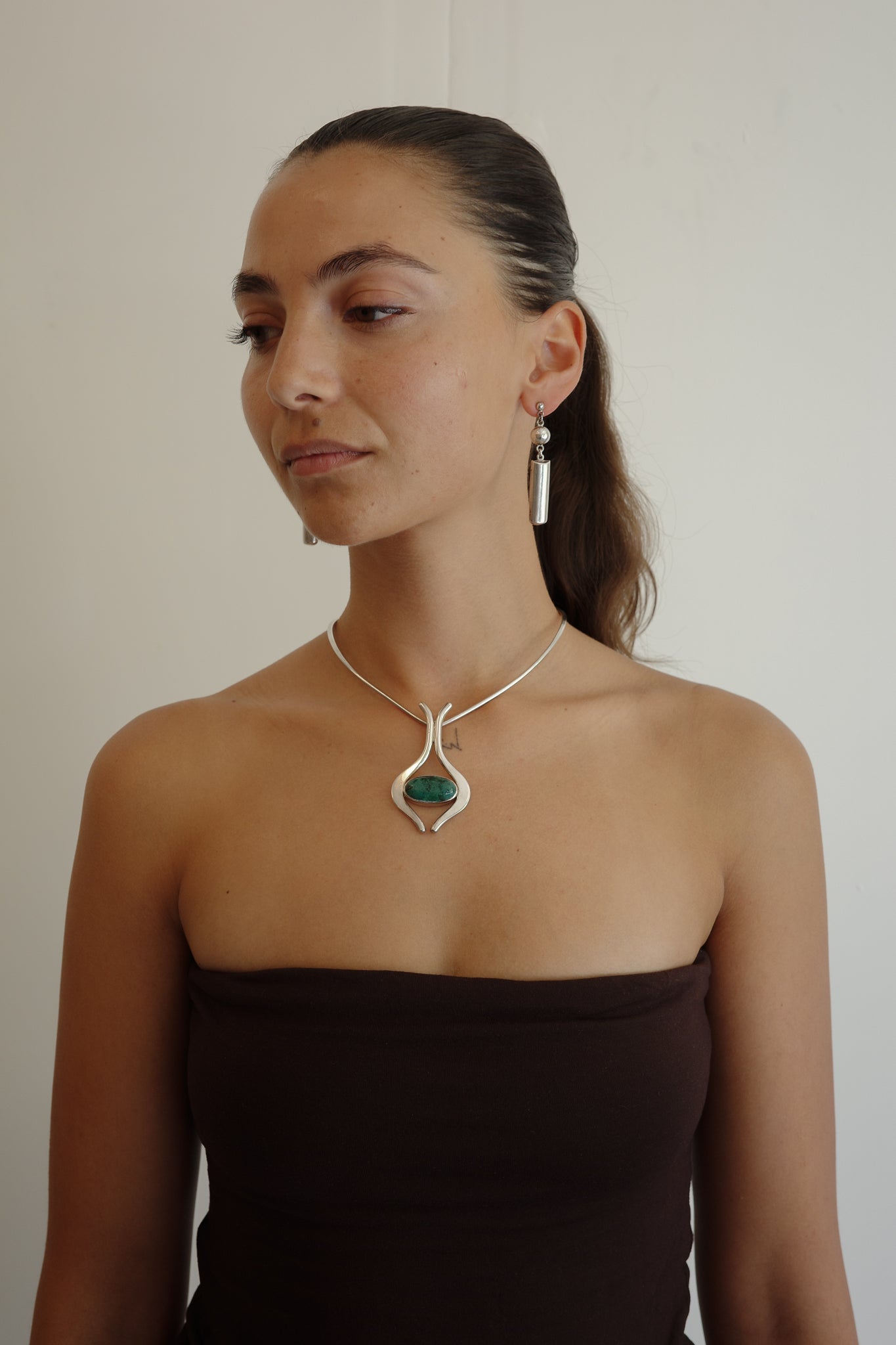 Rare Modernist Neck Piece By Niels Erik From