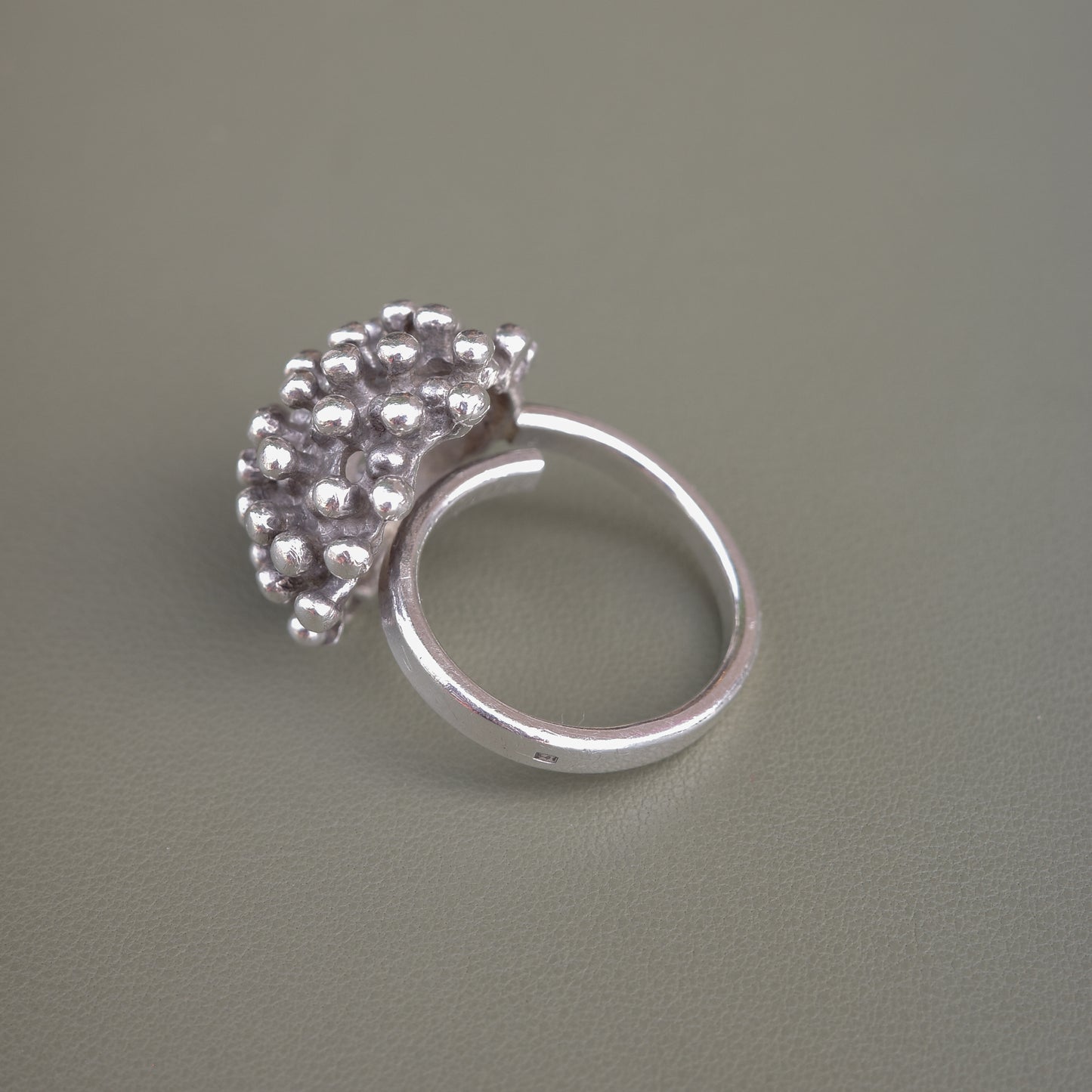 Sculptural Brutalist Ring