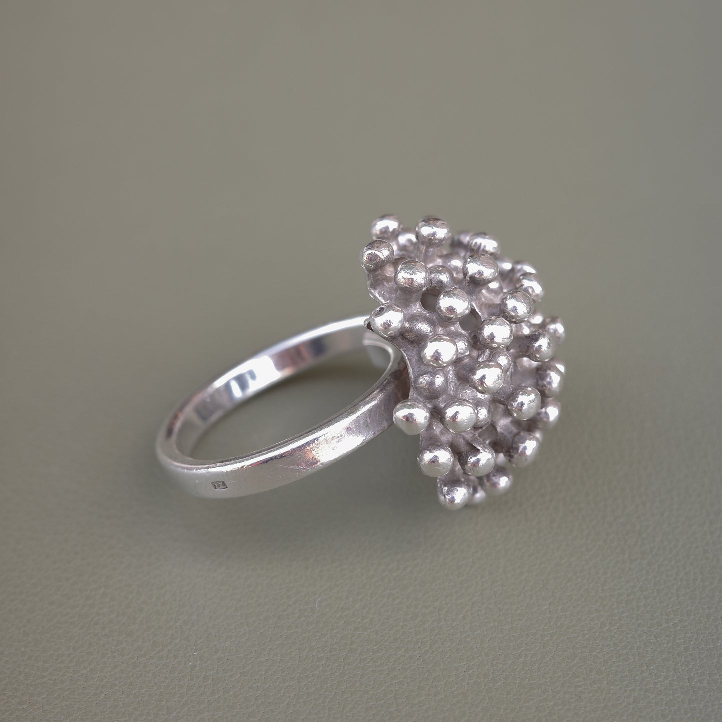 Sculptural Brutalist Ring