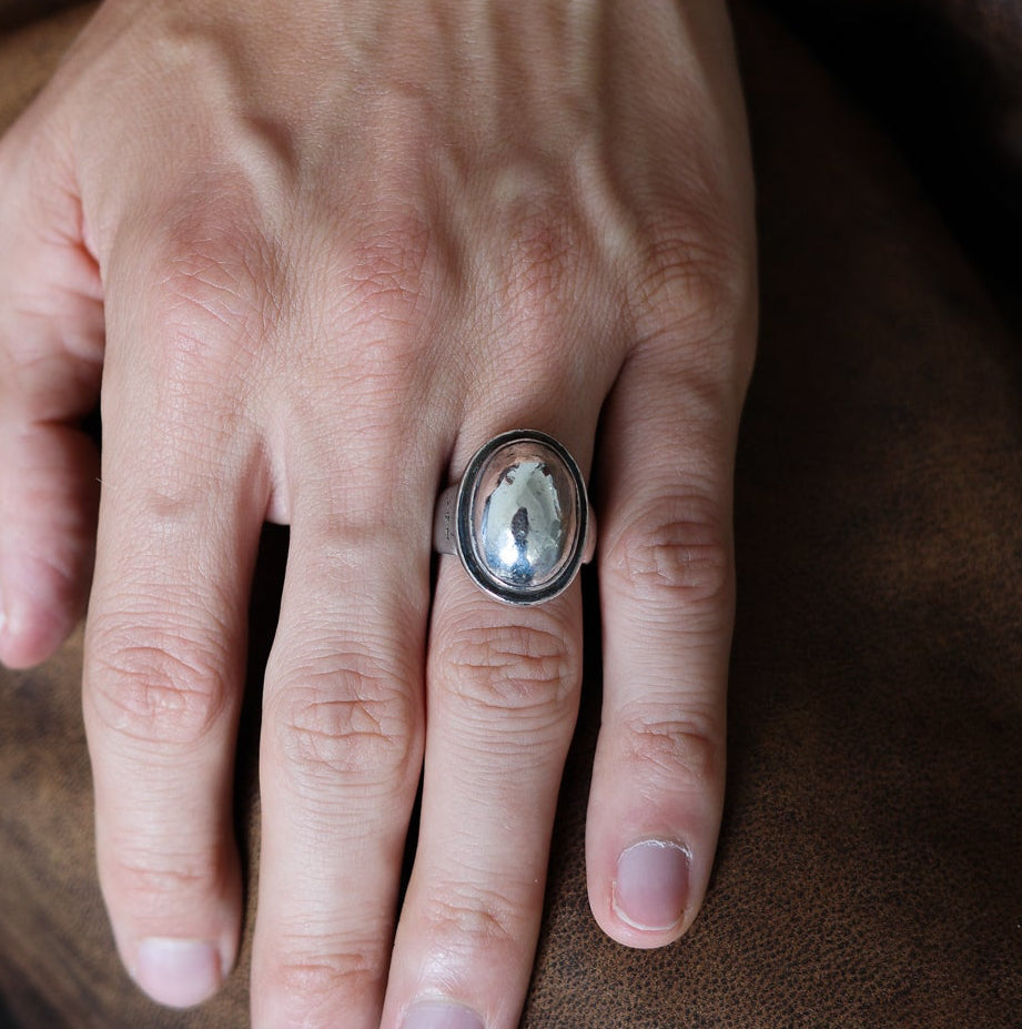 Taxco oval dome ring
