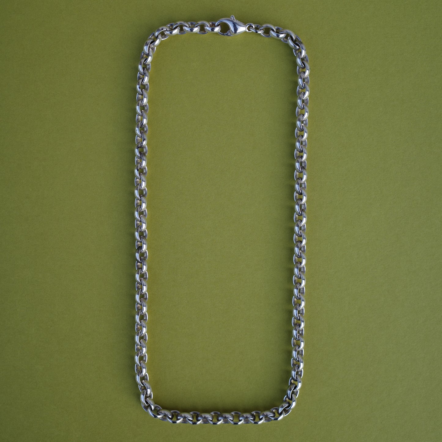 Sterling Rolo Link Chain