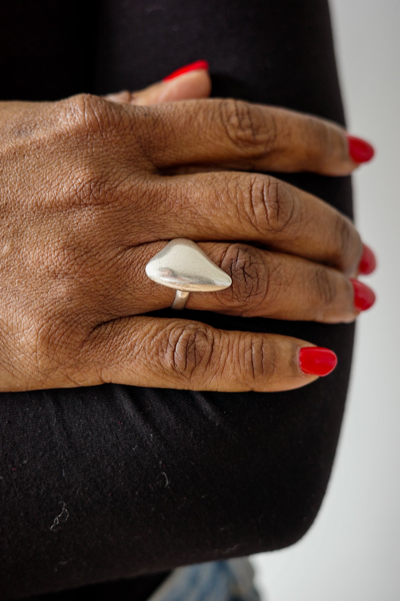 H.Hansen shark tail ring