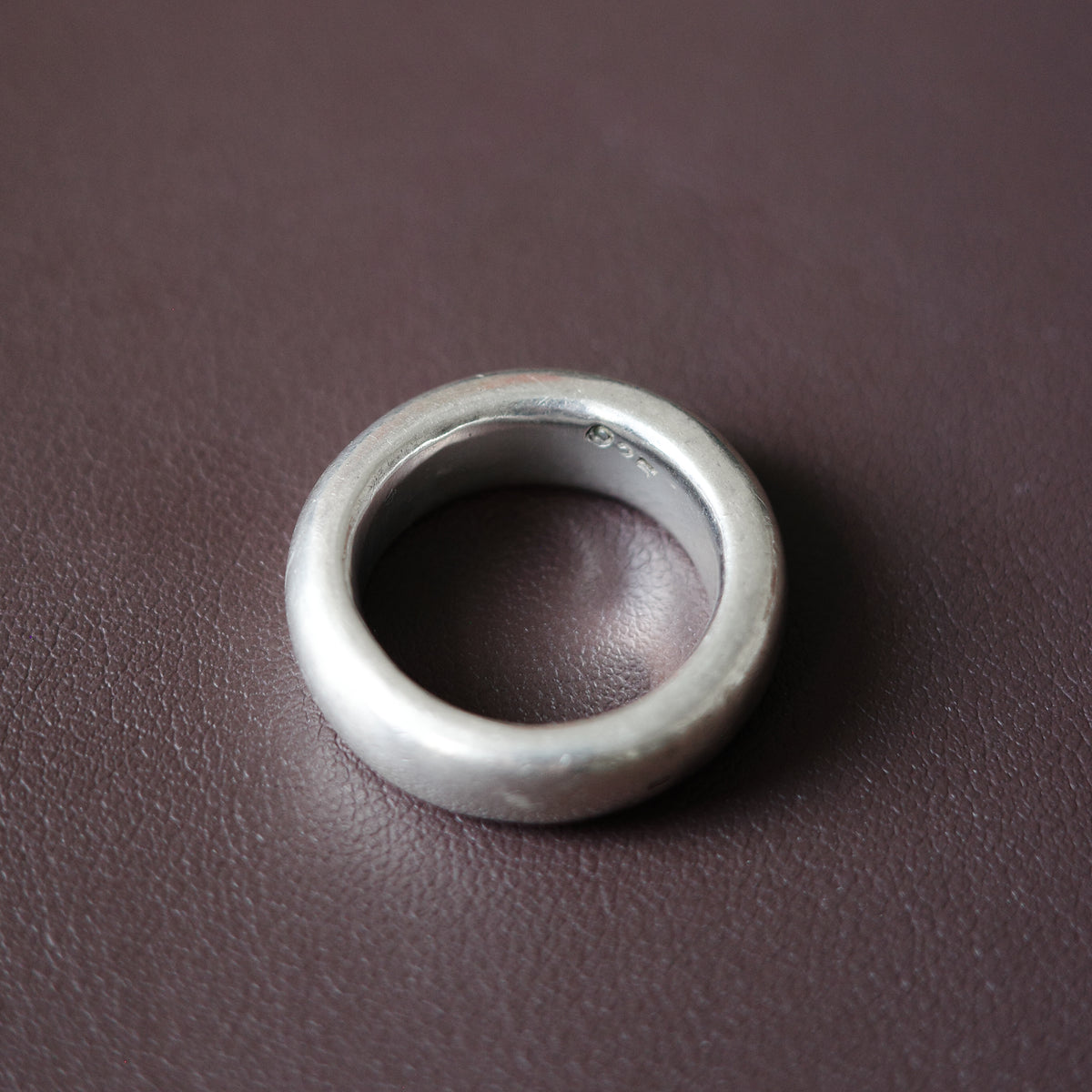 Perfect sterling band ring