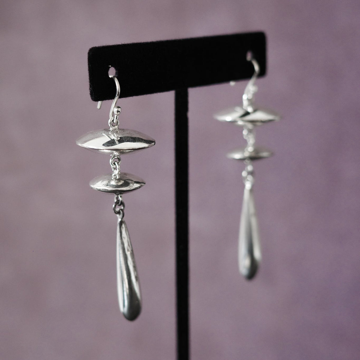 Orbit dangle earrings