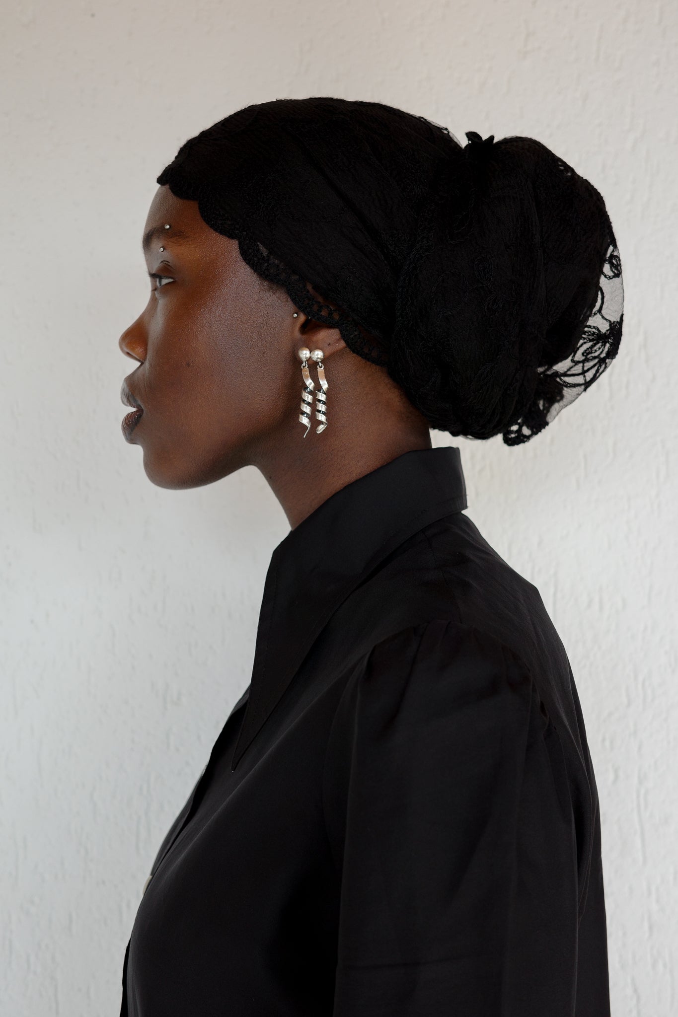 Spiral Mid Century Earrings
