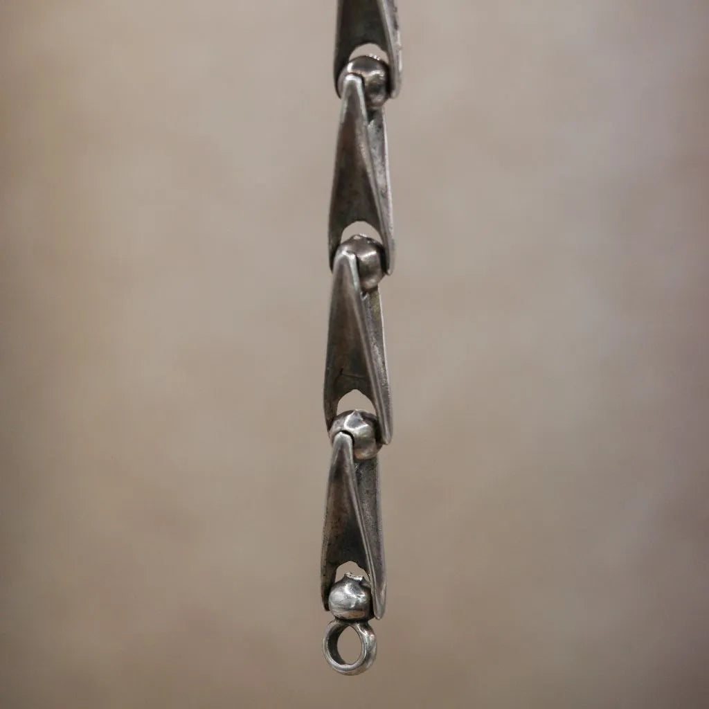 Vintage free-shaped link bracelet