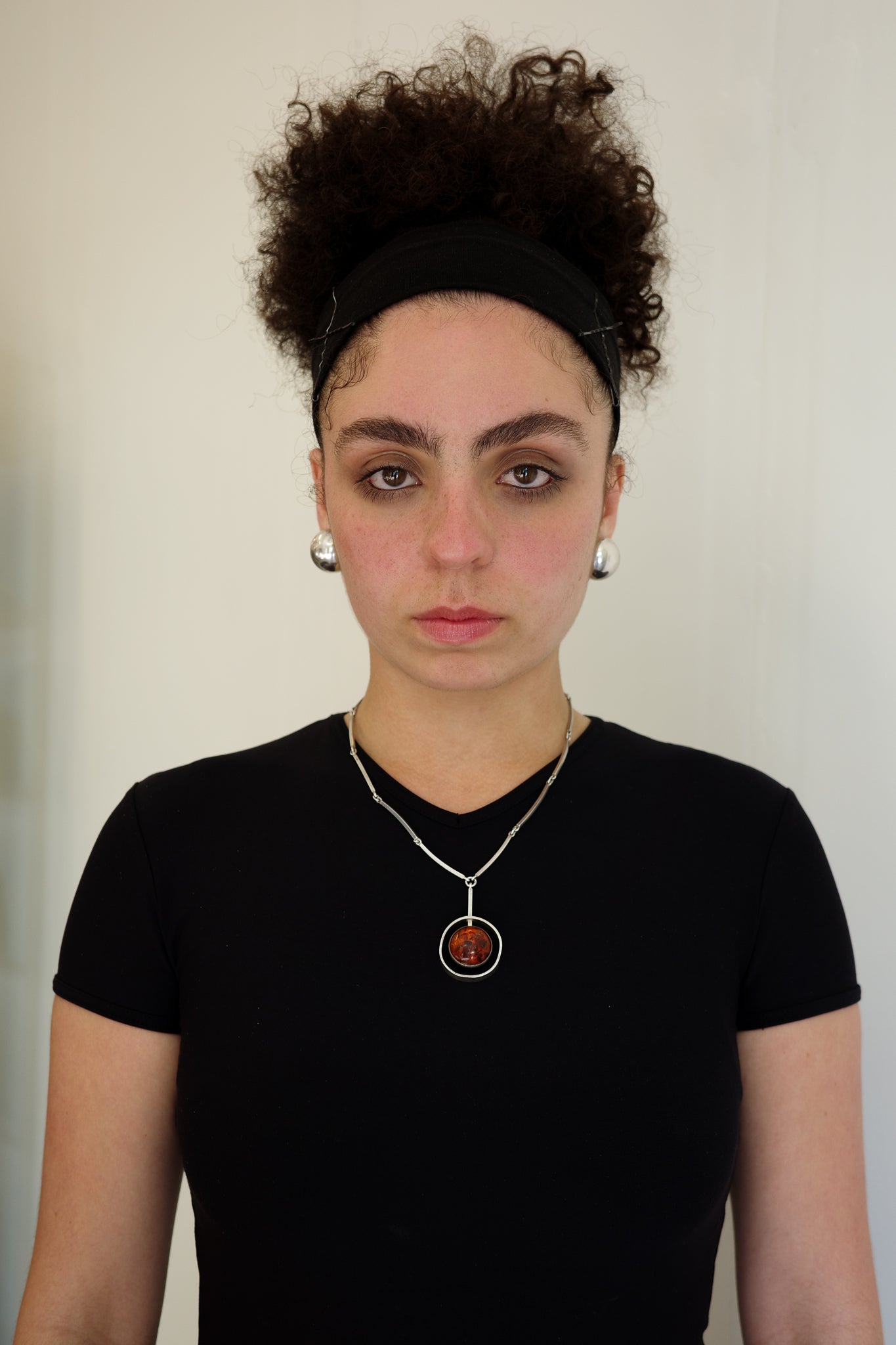 N.E From amber necklace