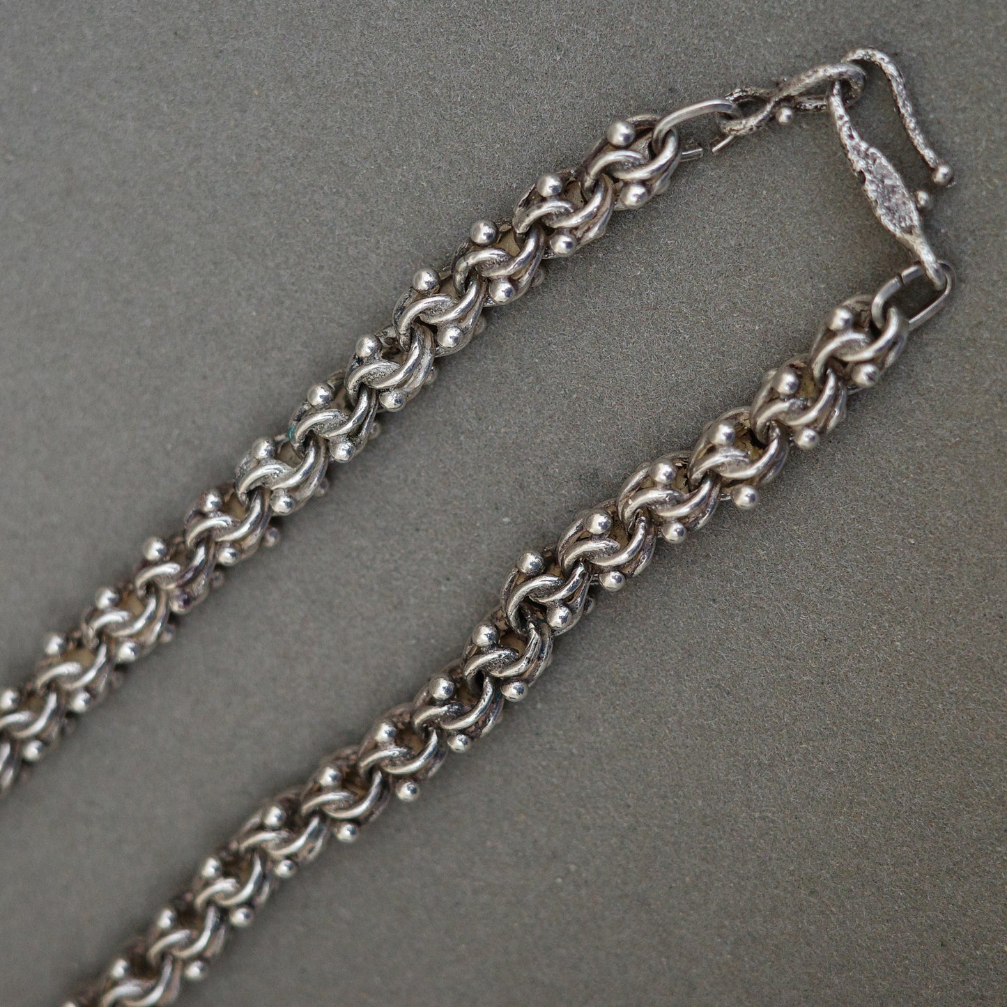 Byzantine link necklace