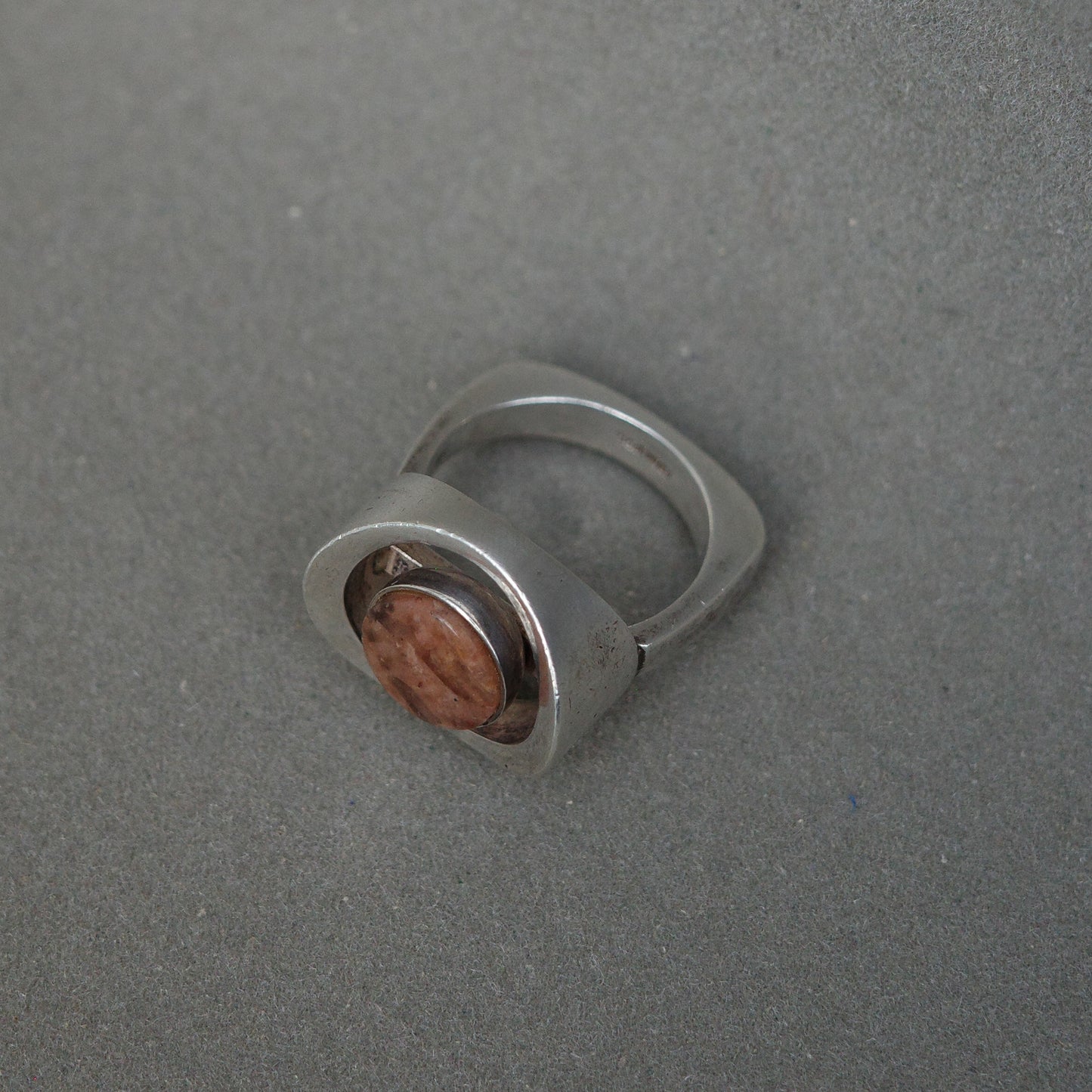 N.E From 1970s sculptural ring