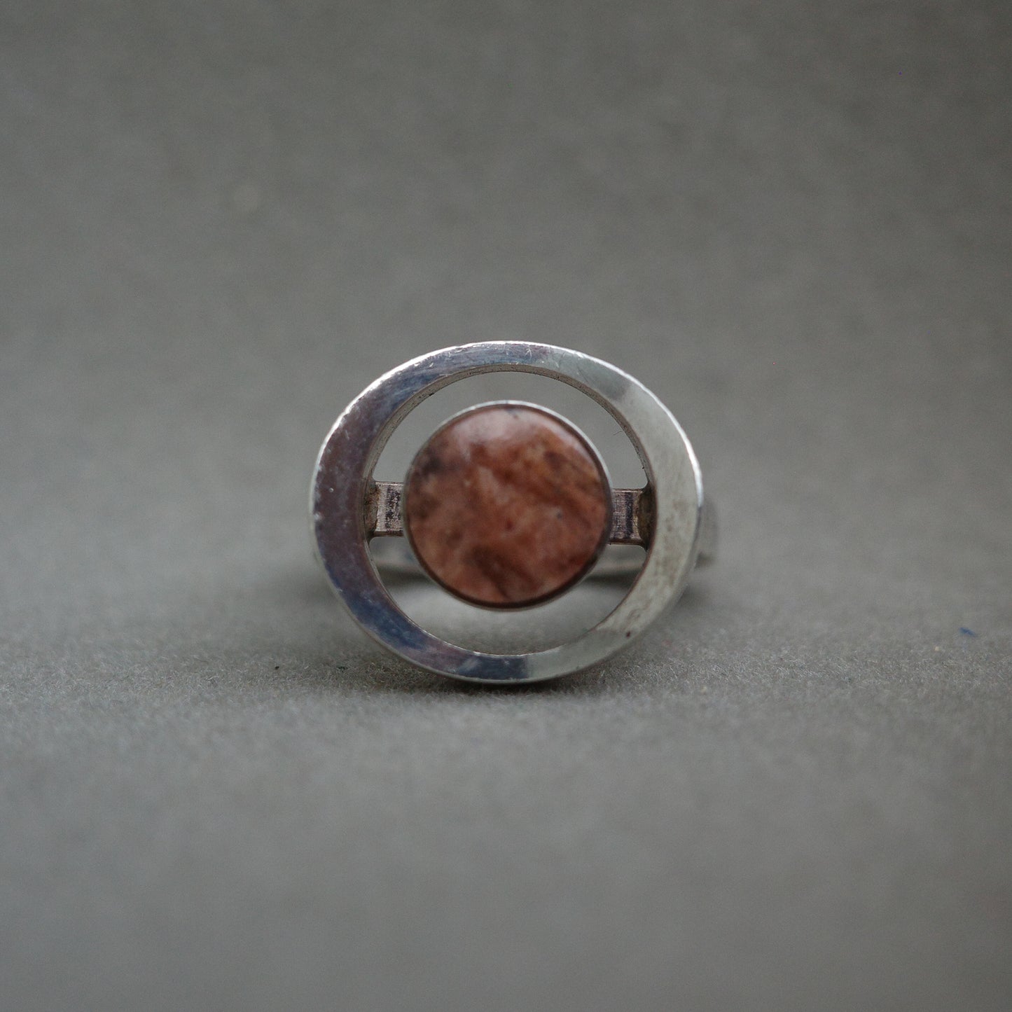 N.E From 1970s sculptural ring