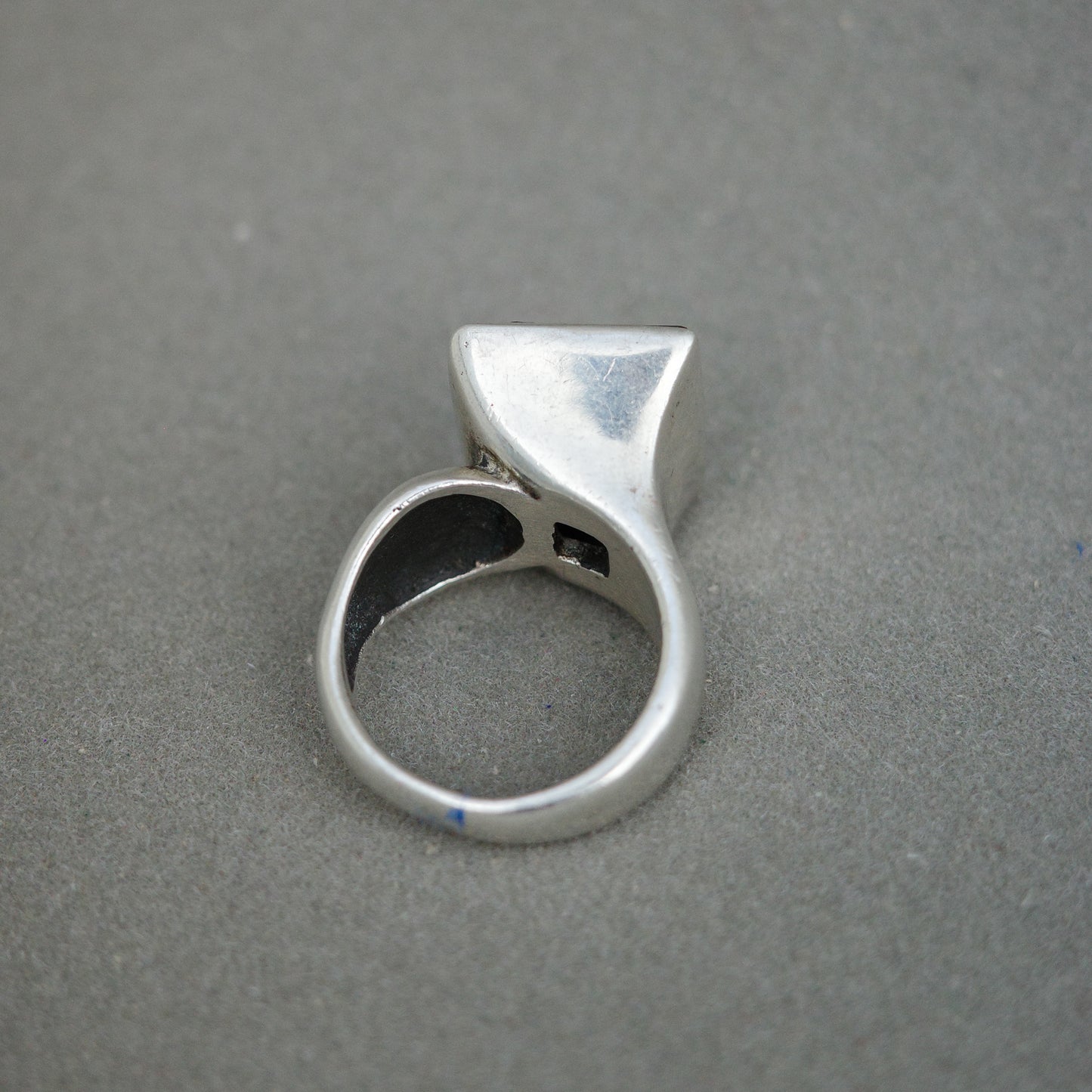 Sculputral 1960s ring