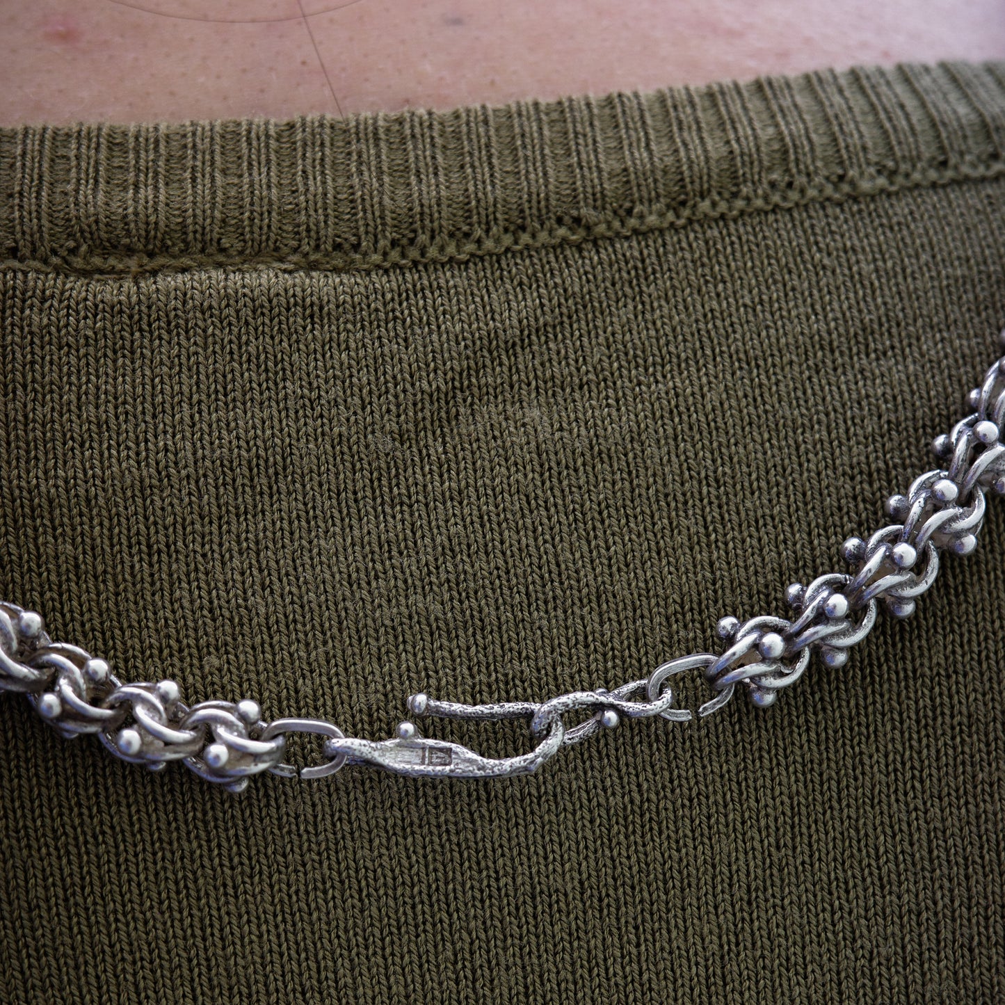 Byzantine link necklace