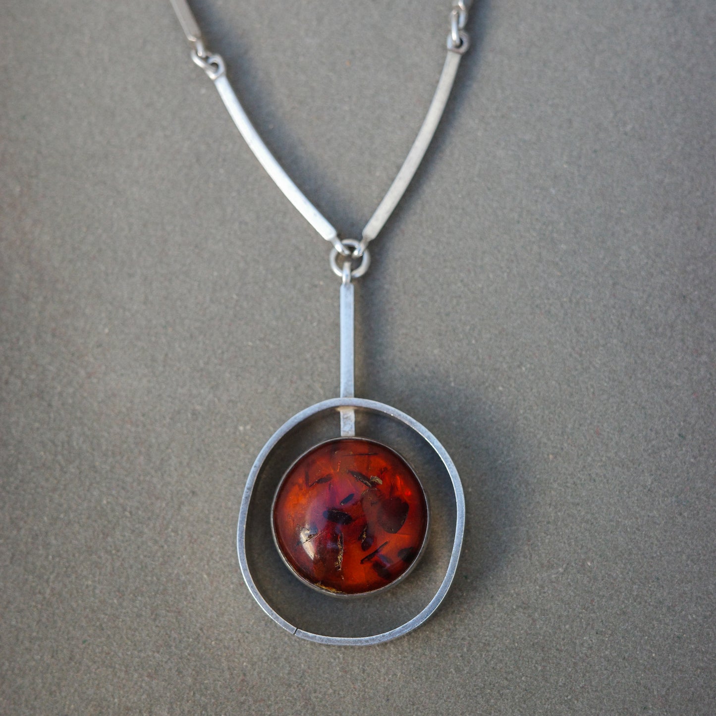 N.E From amber necklace