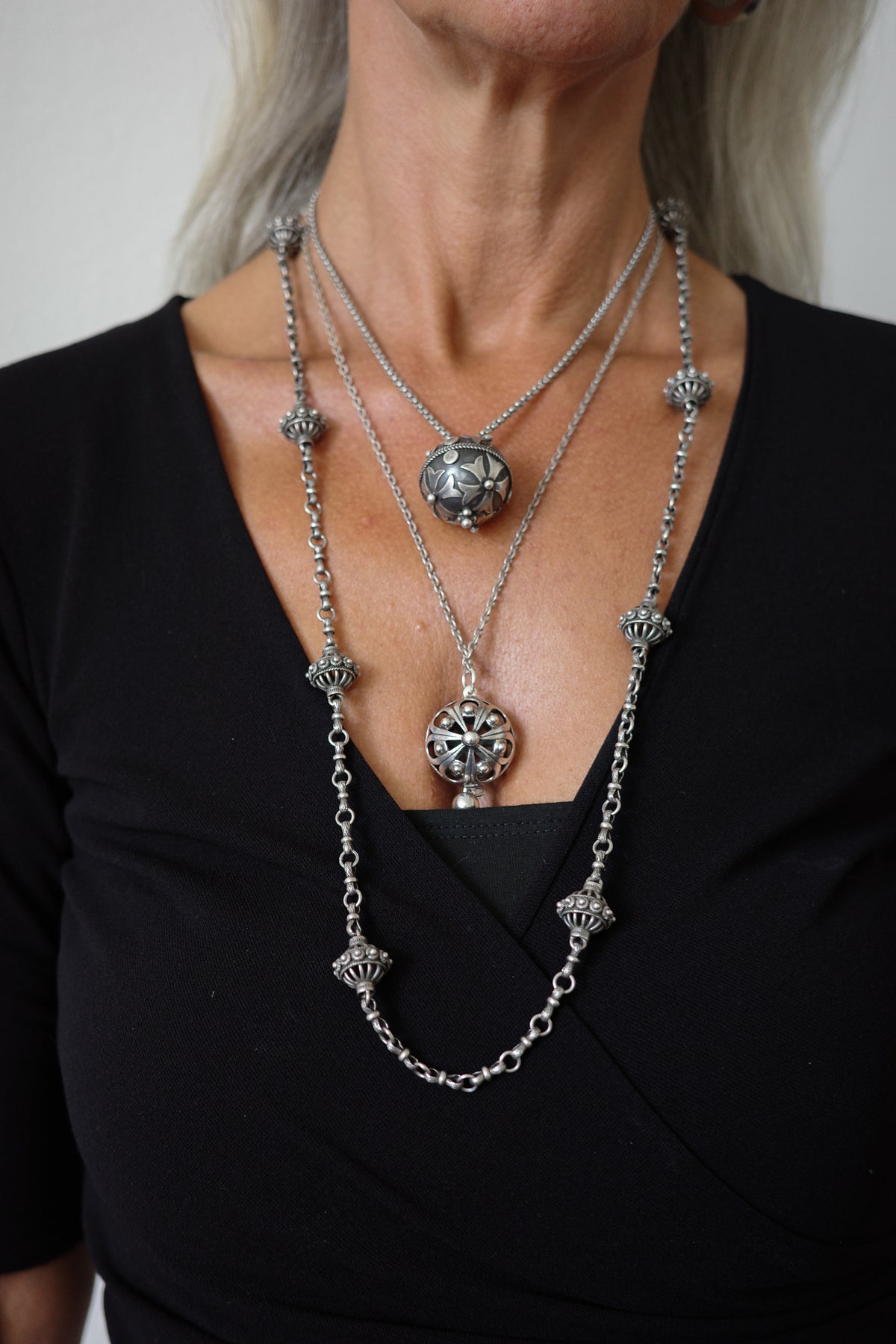 Etruscan Revival Orb pendant