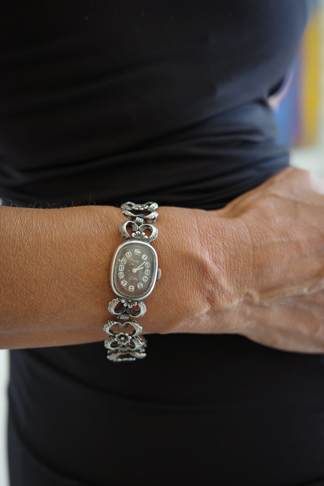 1950s Tusal Floral Watch